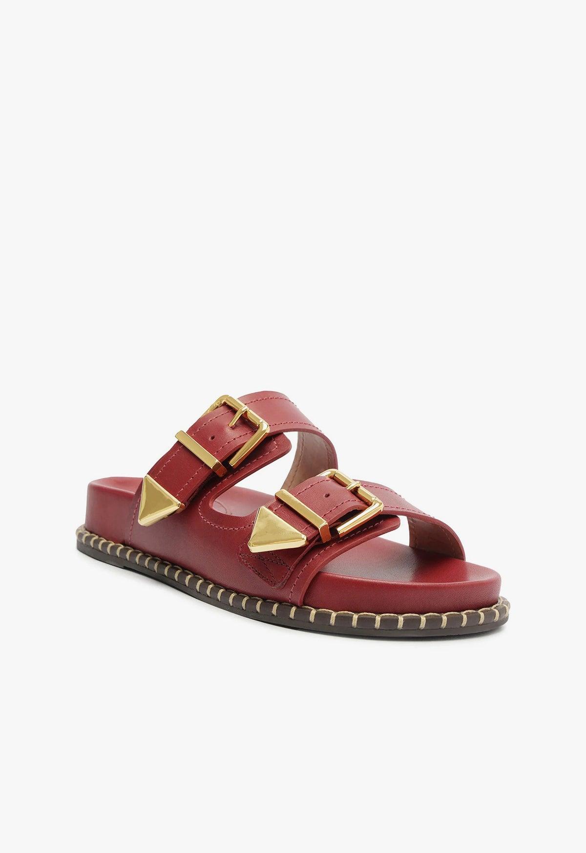 Naomi Sporty Leather Sandal Female Product Image