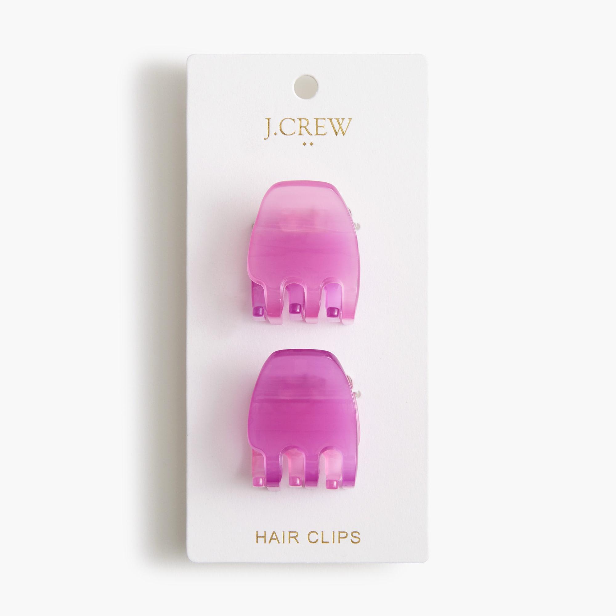 Colorblock mini claw clips set-of-two Product Image