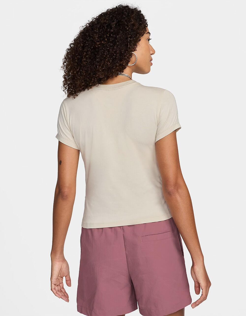 NIKE Sportswear Chill Knit Womens Tee - NATURAL Product Image