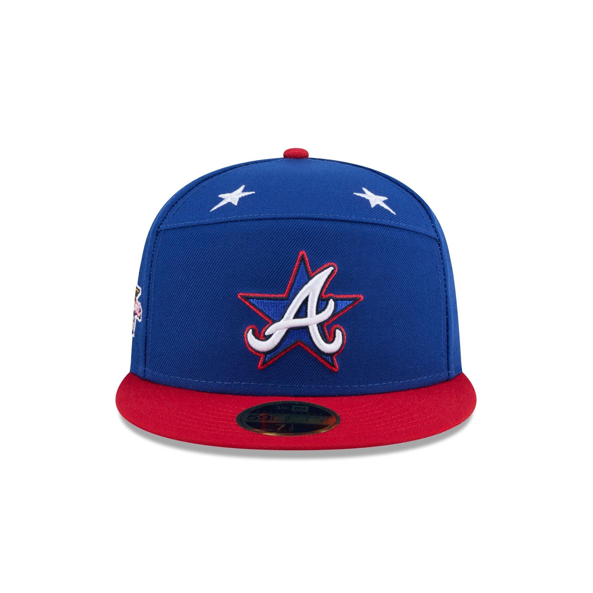 Atlanta Braves 2025 All-Star Game Workout Split Panel 59FIFTY Fitted Hat Male Product Image