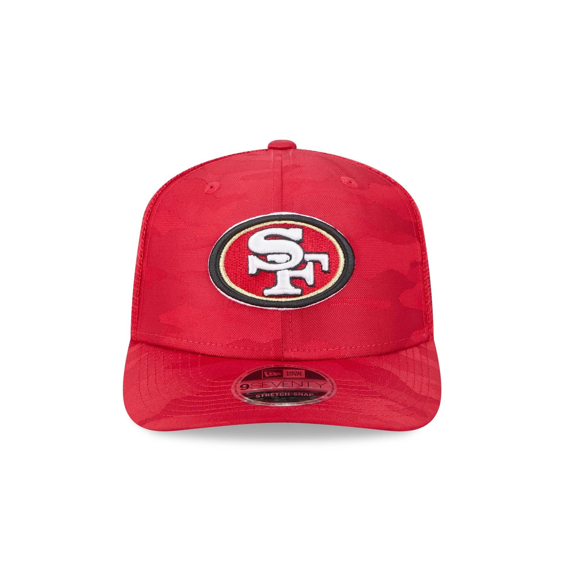 San Francisco 49ers Camo 9SEVENTY Trucker Stretch-Snap Hat Male Product Image