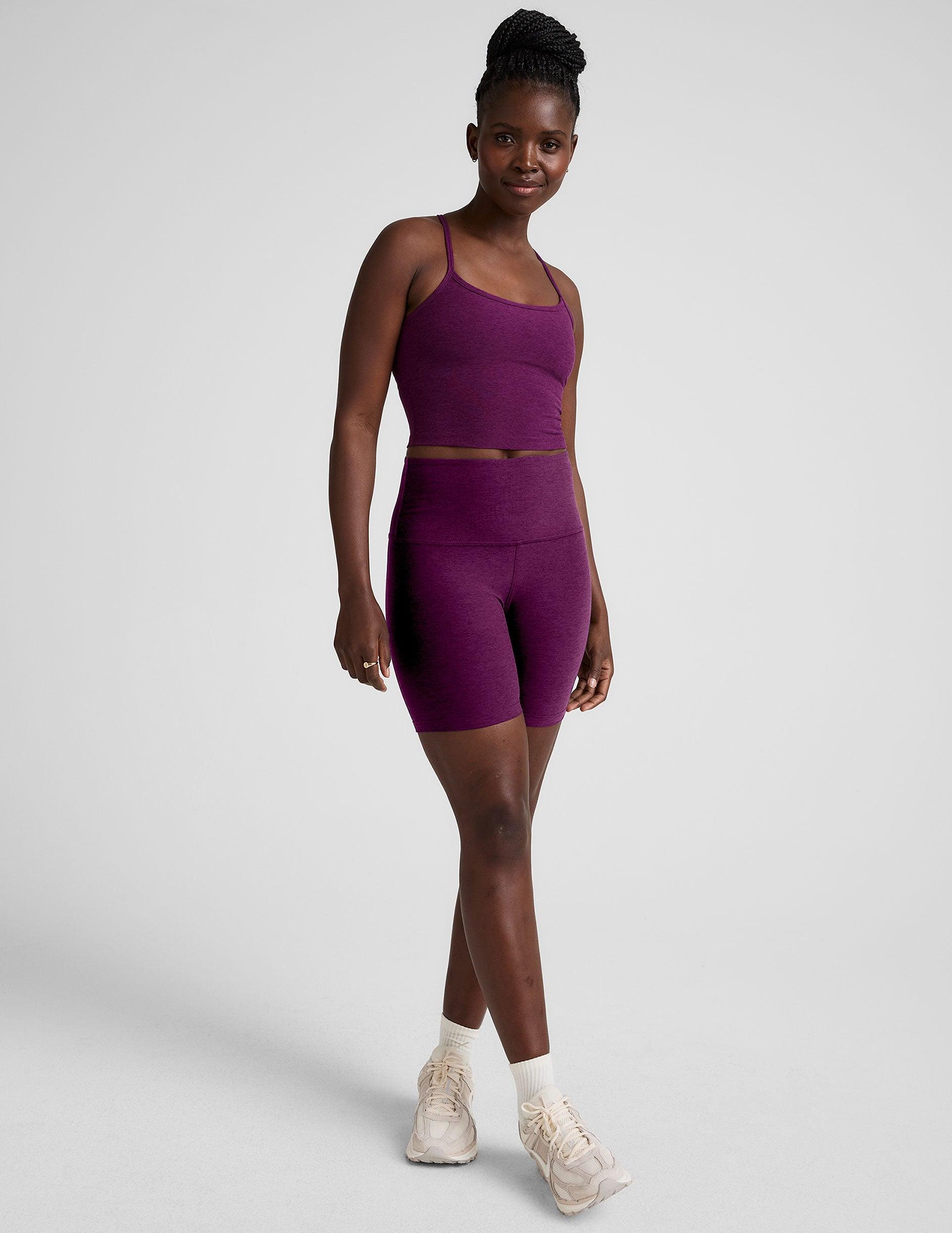 Spacedye Slim Racerback Cropped Tank Product Image