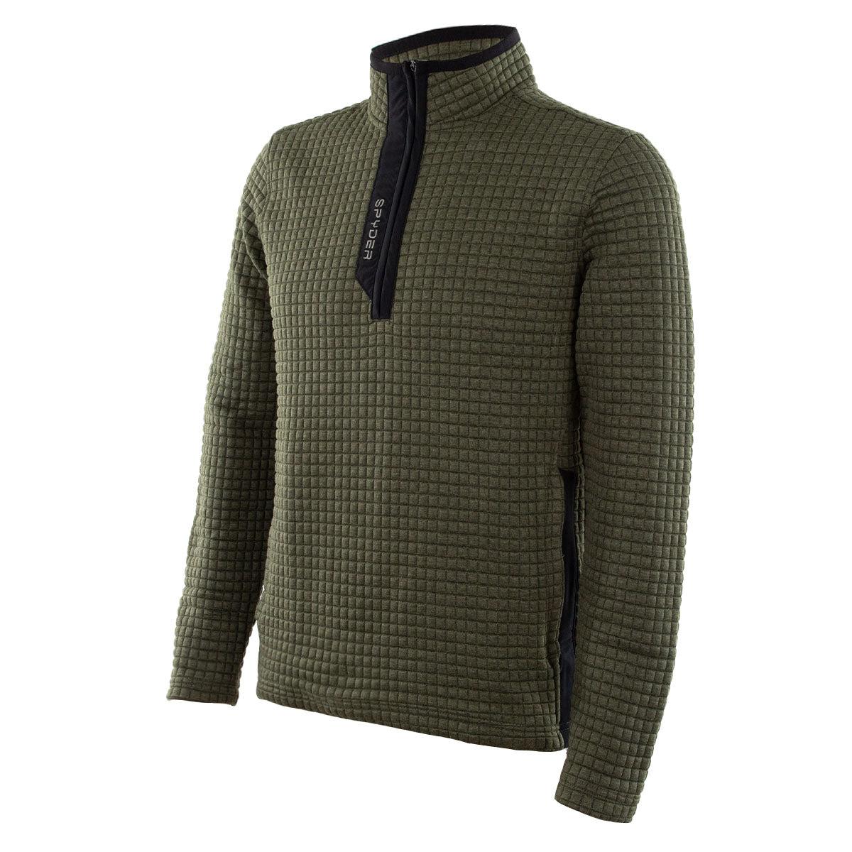 Spyder Men's Box Quilt 1/4 Zip Pullover Product Image
