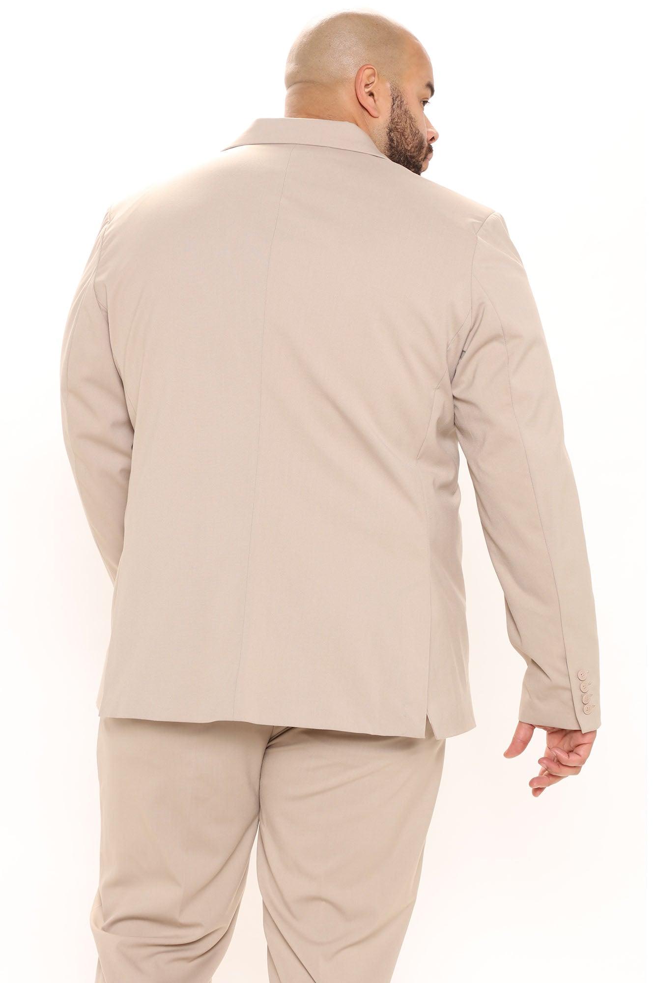 The Modern Stretch Suit Jacket - Tan Product Image