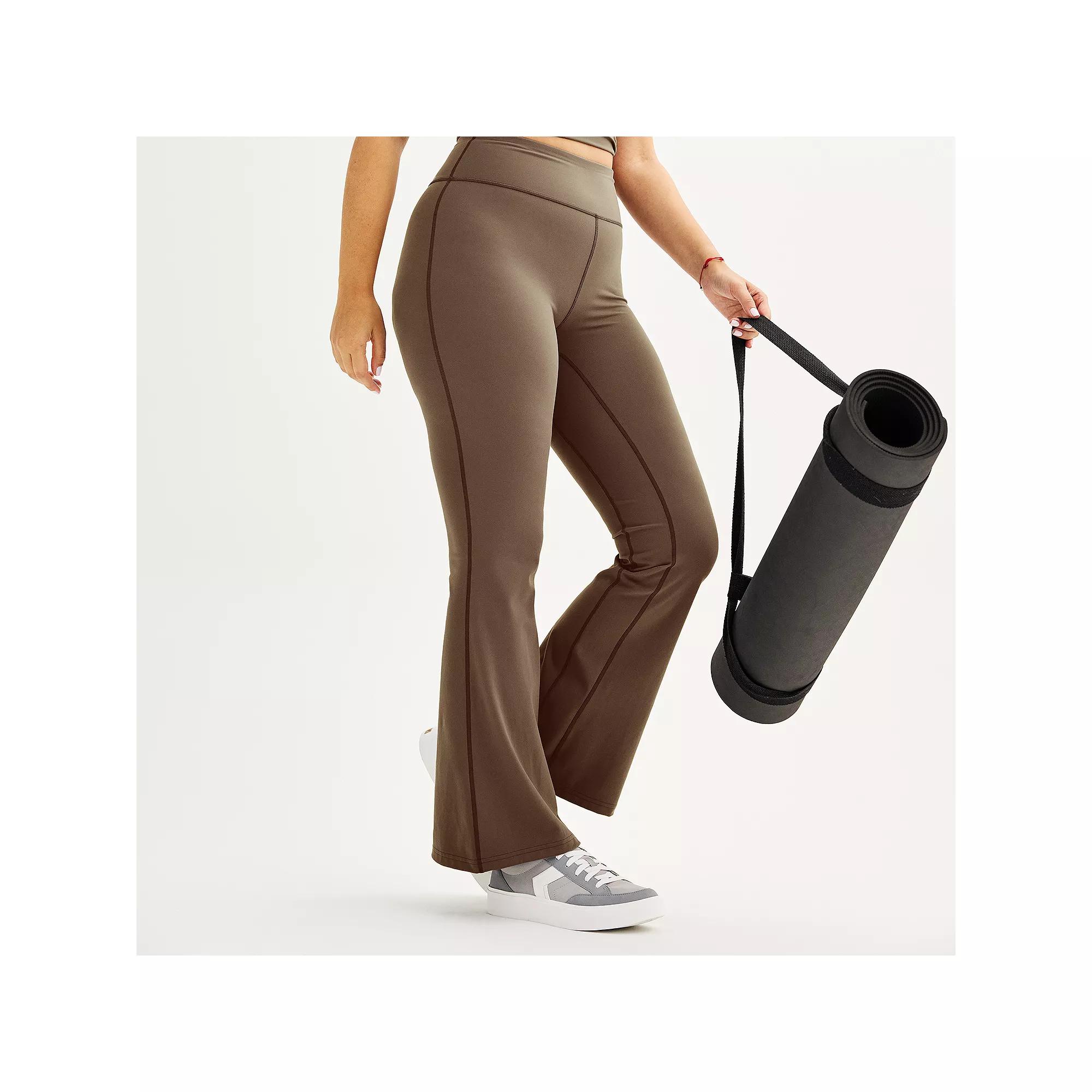 Women's FLX Affirmation High-Rise Flare Leggings, Size: XXL LONG, Landon Purple Product Image