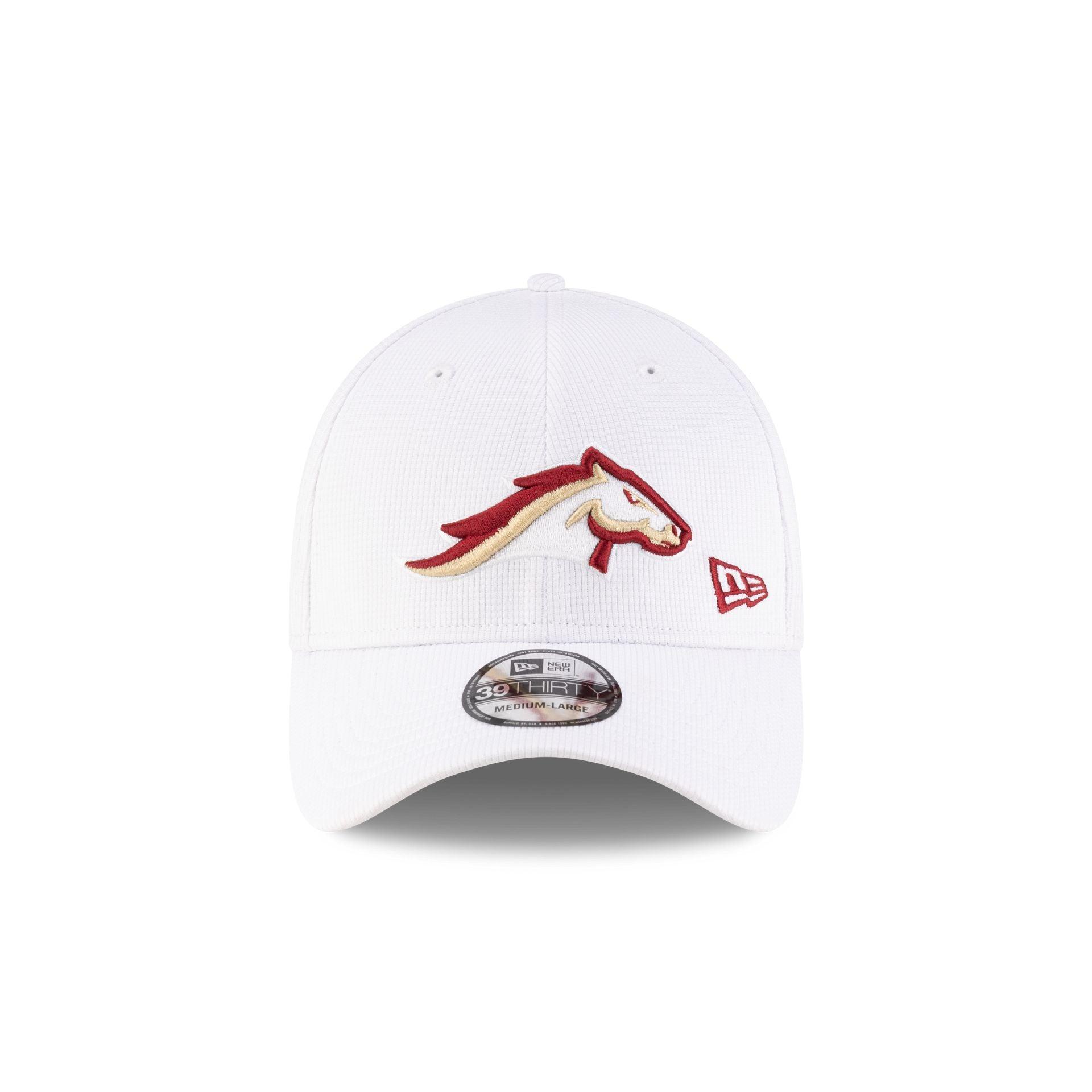Birmingham Stallions White 39THIRTY Stretch Fit Hat Male Product Image