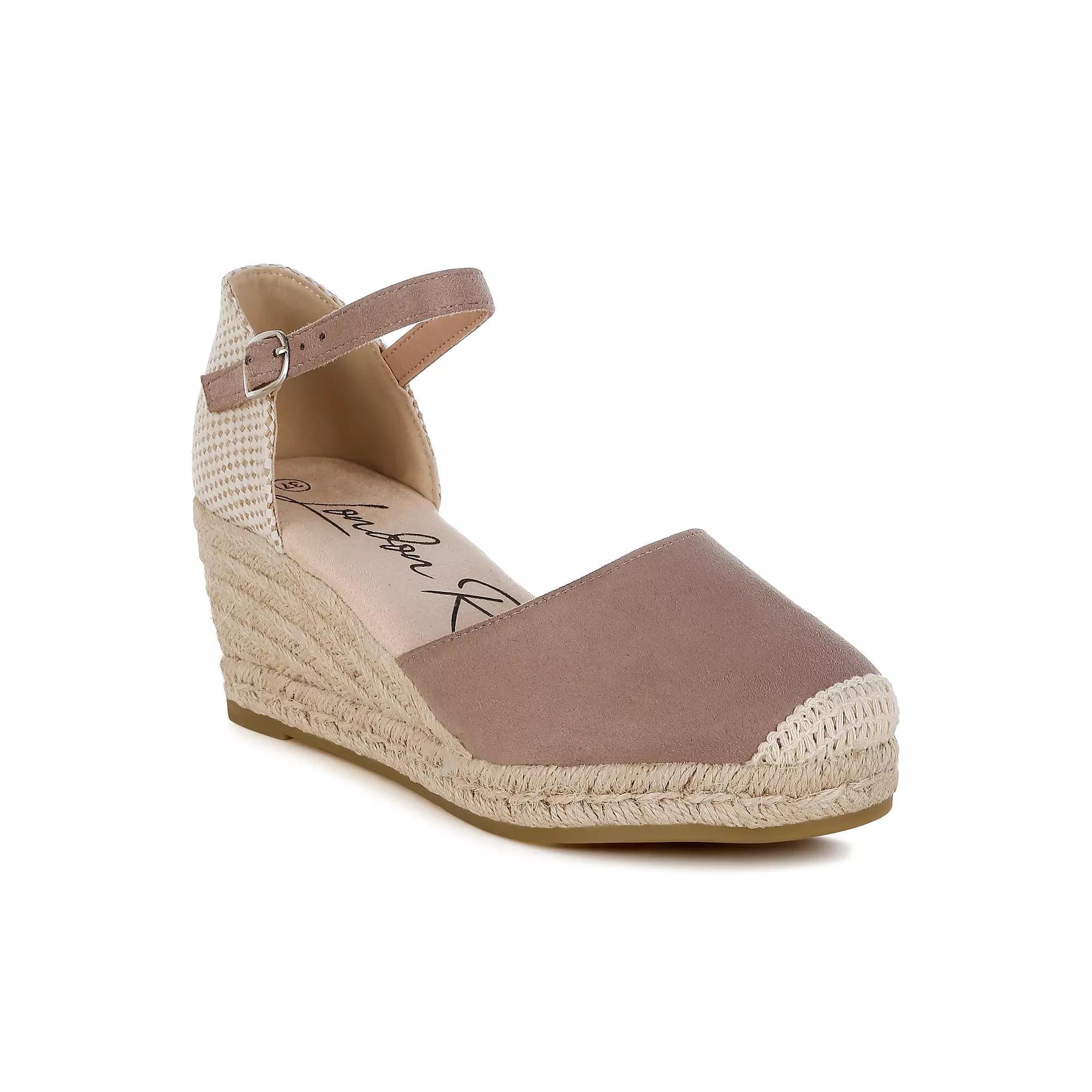 London Rag Paryor Women's Espadrille Wedge Sandals,  Product Image