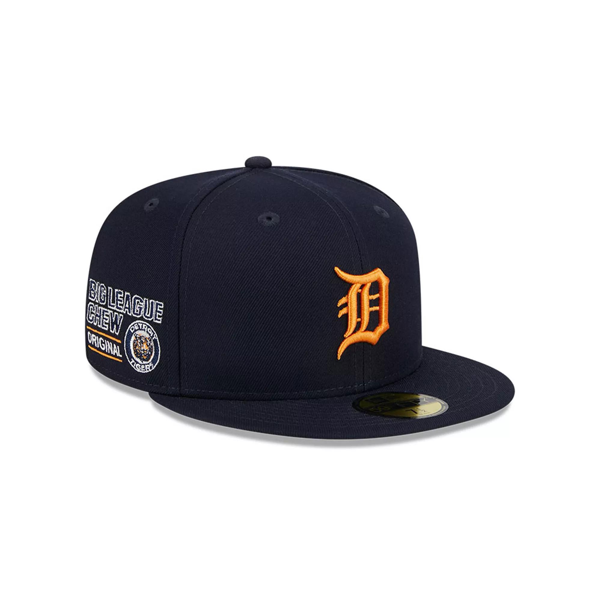 Men's New Era Navy Detroit Tigers Big League Chew Team 59FIFTY Fitted Hat, Size: 7 5/8, Blue Product Image