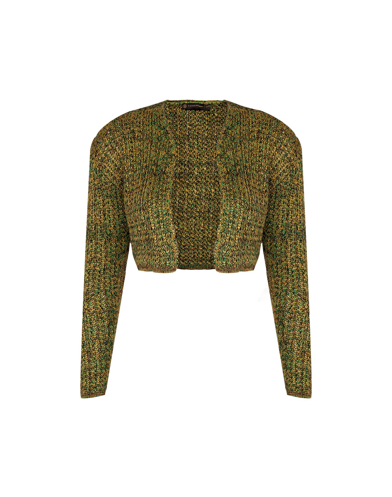 Knit Aria Sweater - Green Product Image