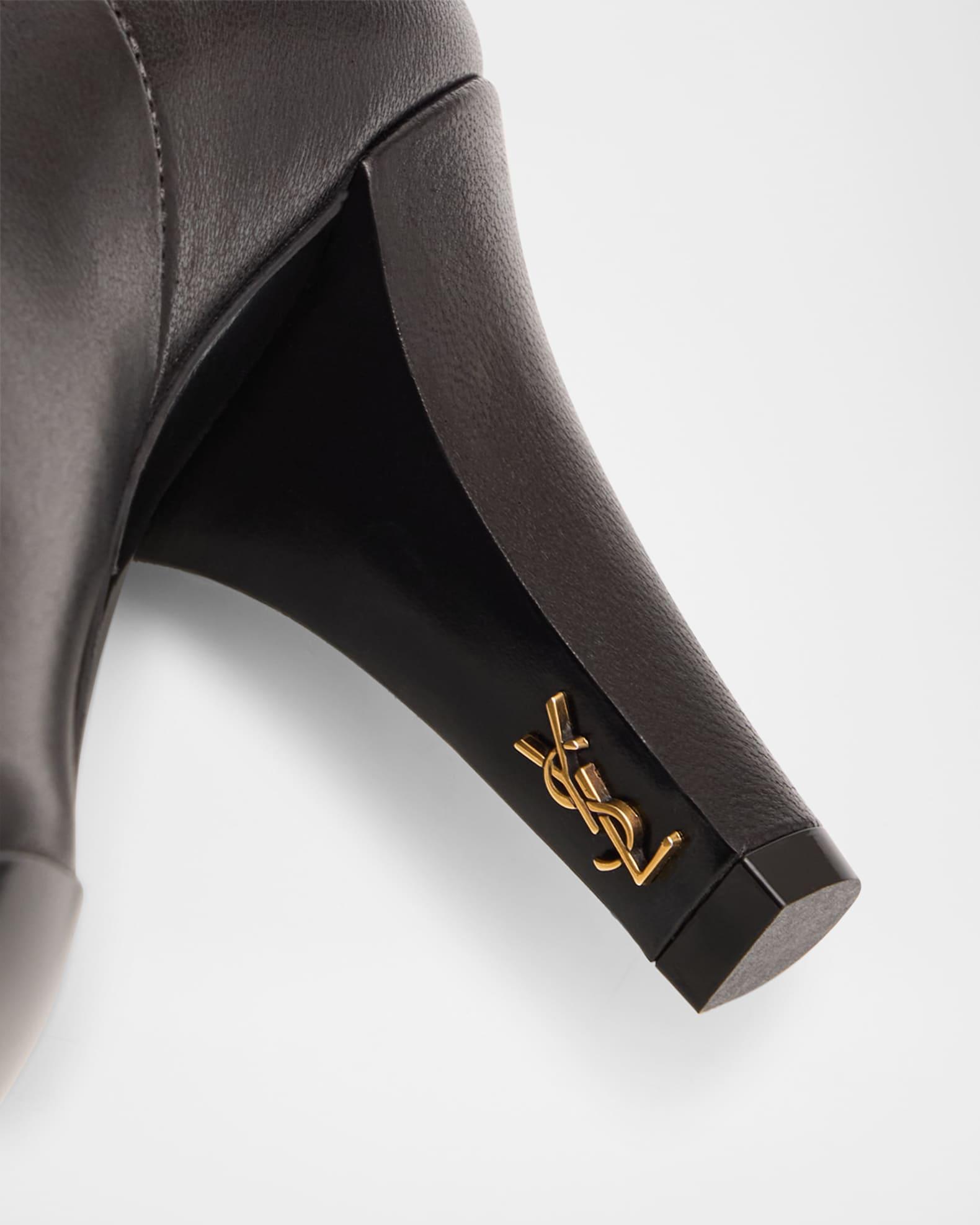 Jill Smooth Leather Knee-High Boots Product Image