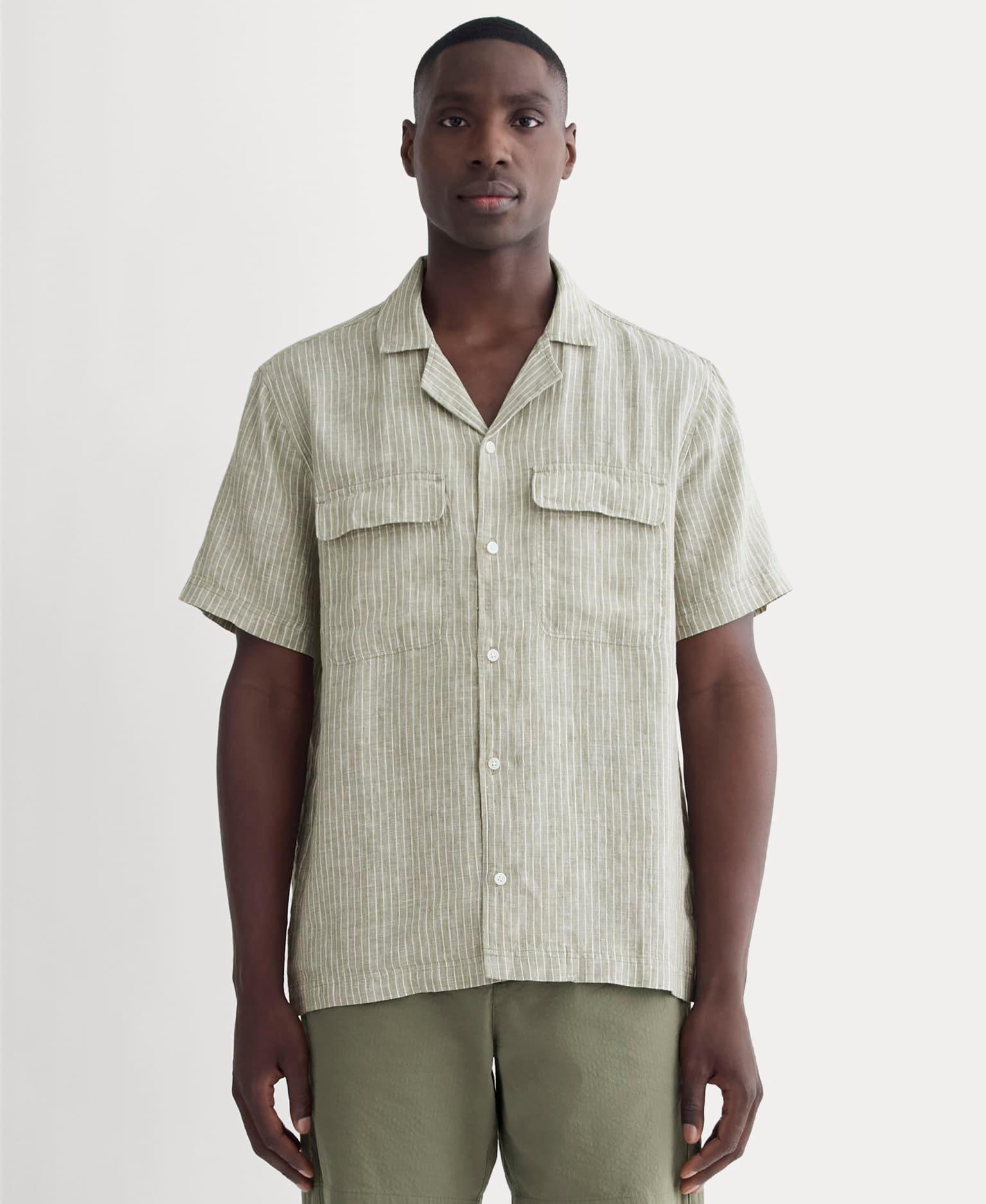 Mens Resort Shirt in Linen by Everlane Product Image
