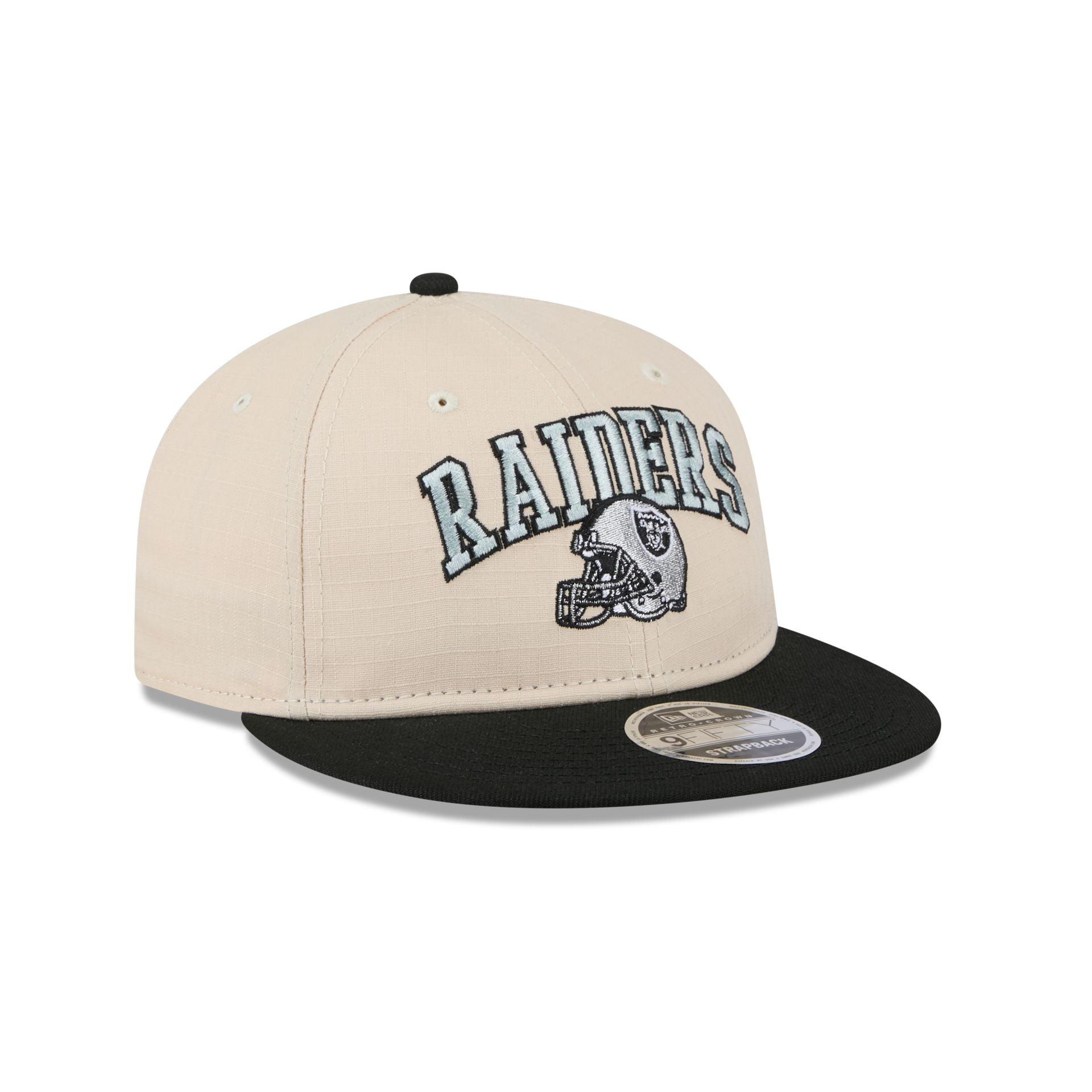 Las Vegas Raiders Historic Helmet Retro Crown 9FIFTY Snapback Hat Male Product Image