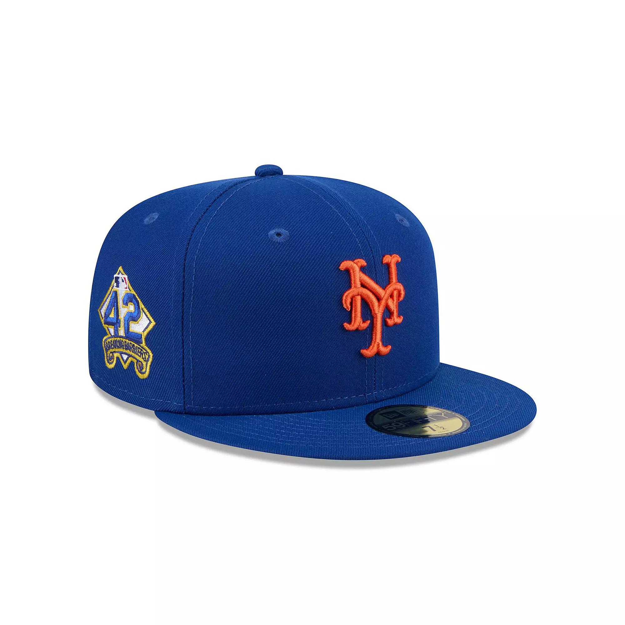 Men's New Era Royal New York Mets 2025 Jackie Robinson Day 59FIFTY Fitted Hat,  Product Image