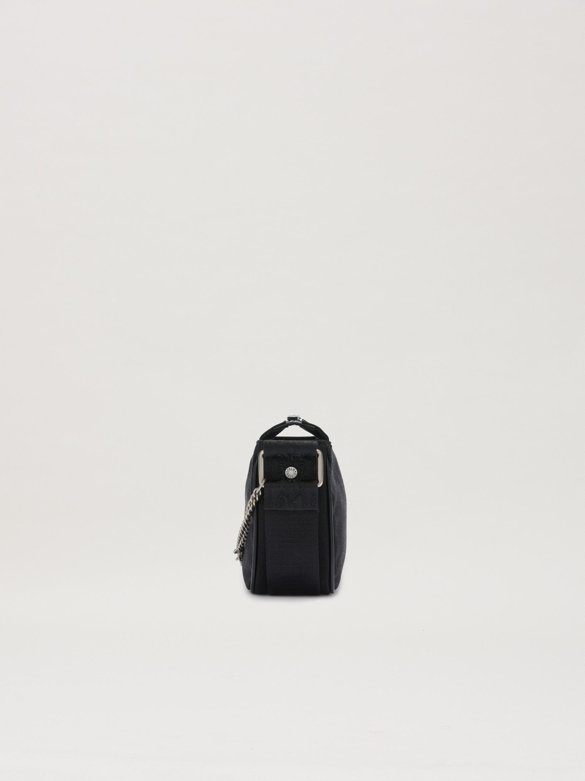 Metallic logo plate croosbody bag Product Image