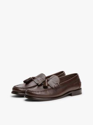 Leather Tassel Loafer Product Image