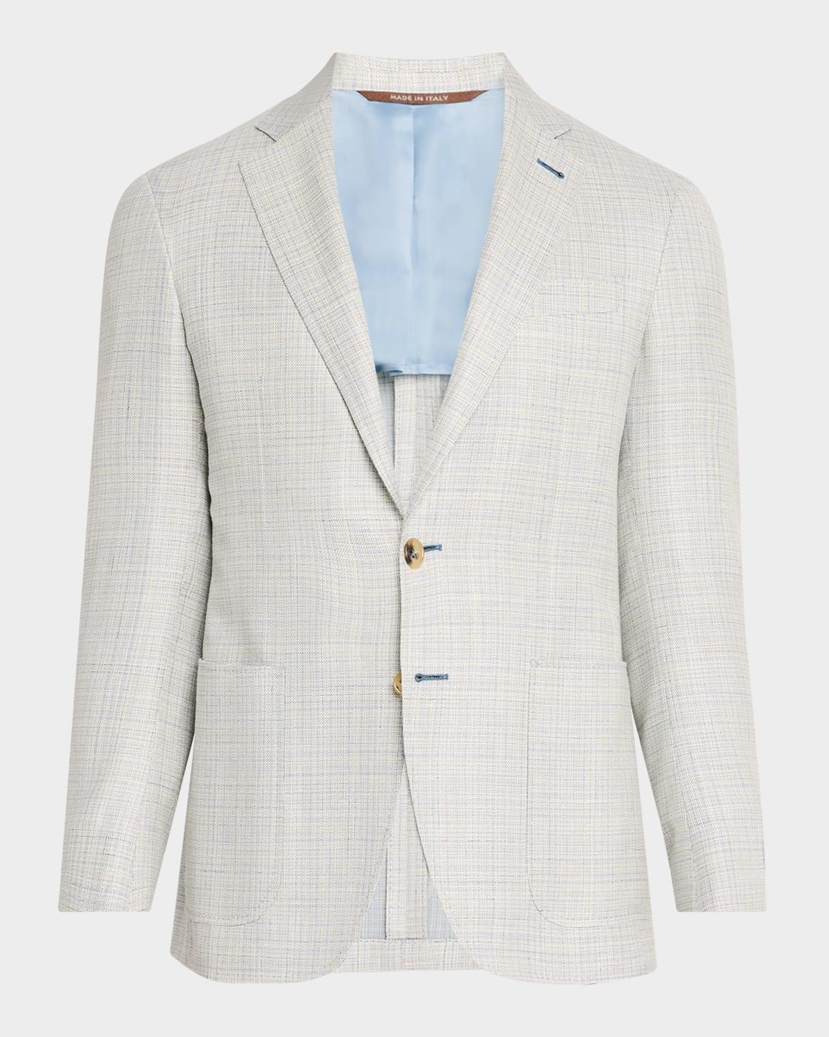 Men's Wool-Blend Tic Suit Product Image