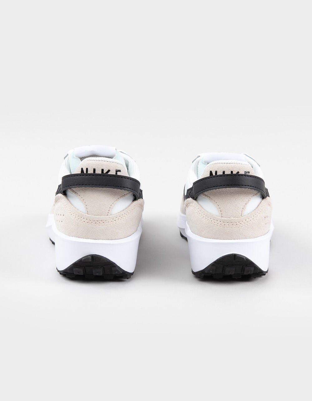 NIKE Waffle Debut Womens Shoes - WHT/BLK Product Image