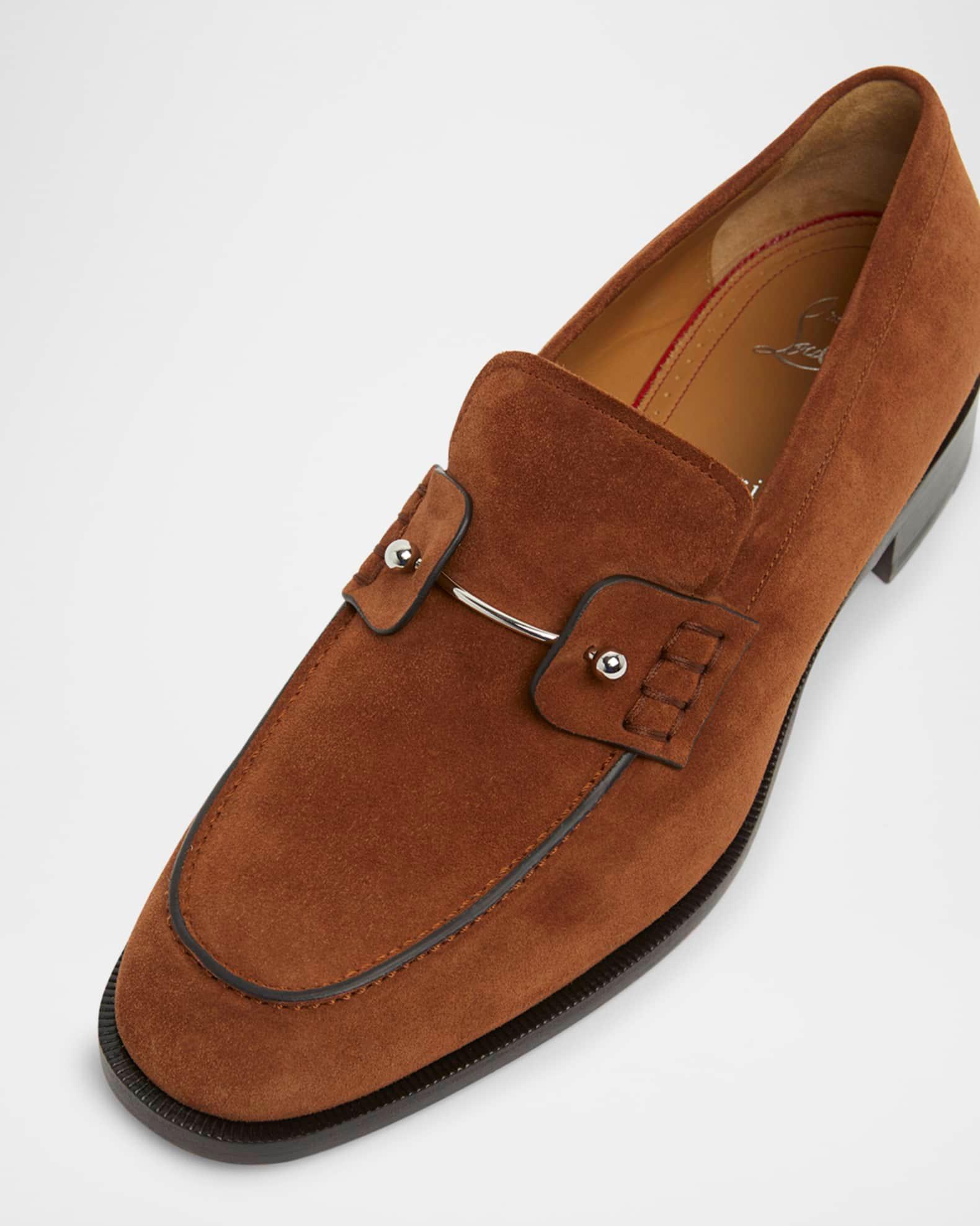 Men's Chambelimoc Collar Pin Penny Loafers Product Image