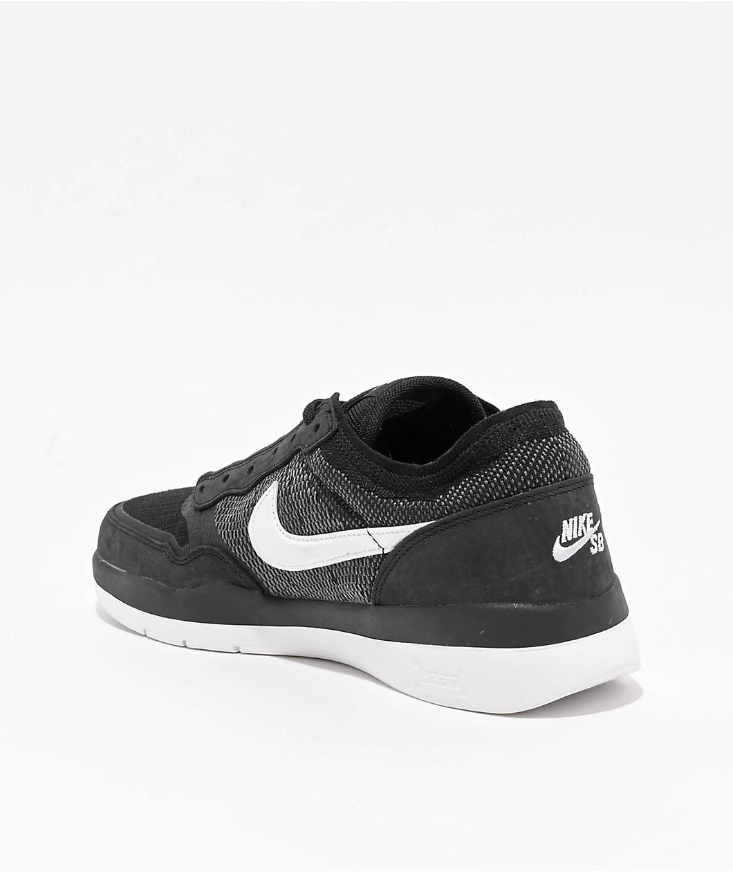 Nike SB PS8 Black & White Skate Shoes Product Image