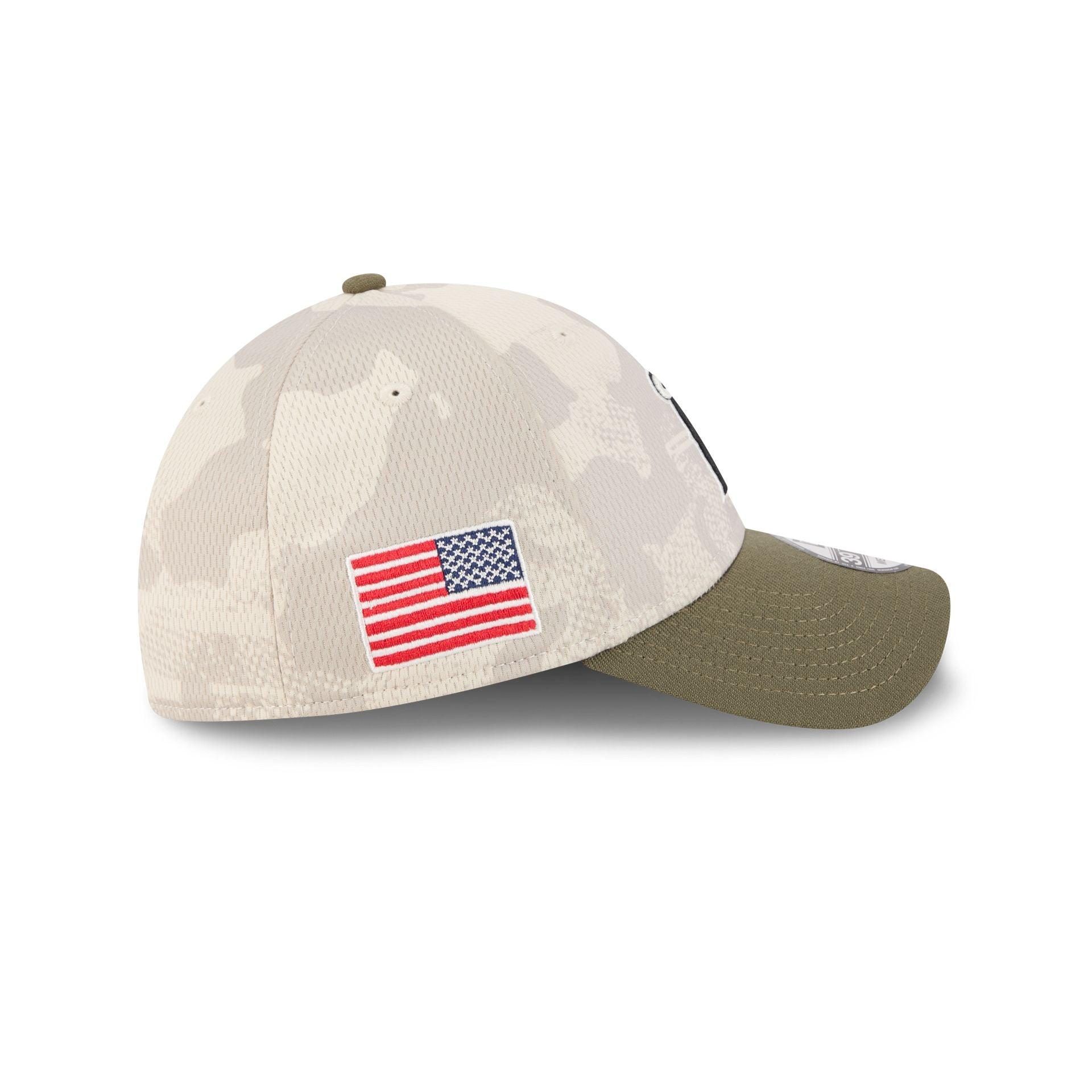 Los Angeles Angels Armed Forces Day 2025 39THIRTY Stretch Fit Hat Male Product Image