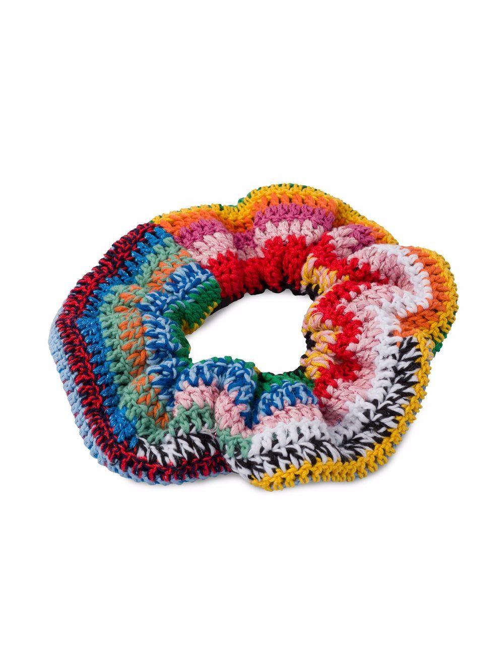 crochet hair scrunchie Product Image