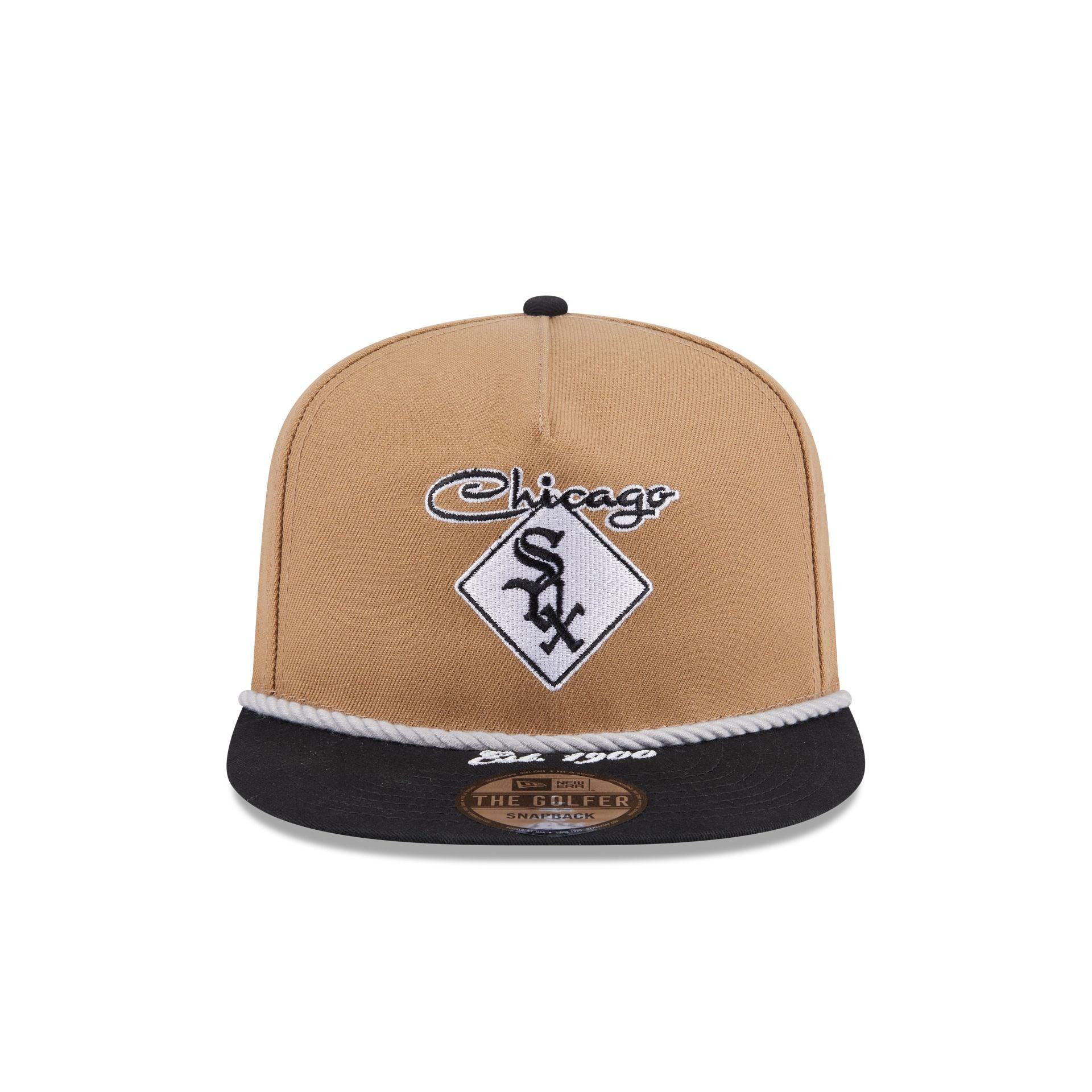 Chicago White Sox Khaki Rope Golfer Hat Male Product Image