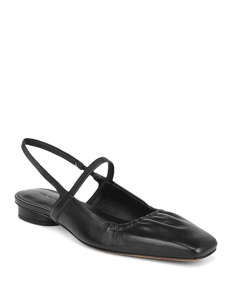 Womens Venice Leather Slingback Flats Product Image