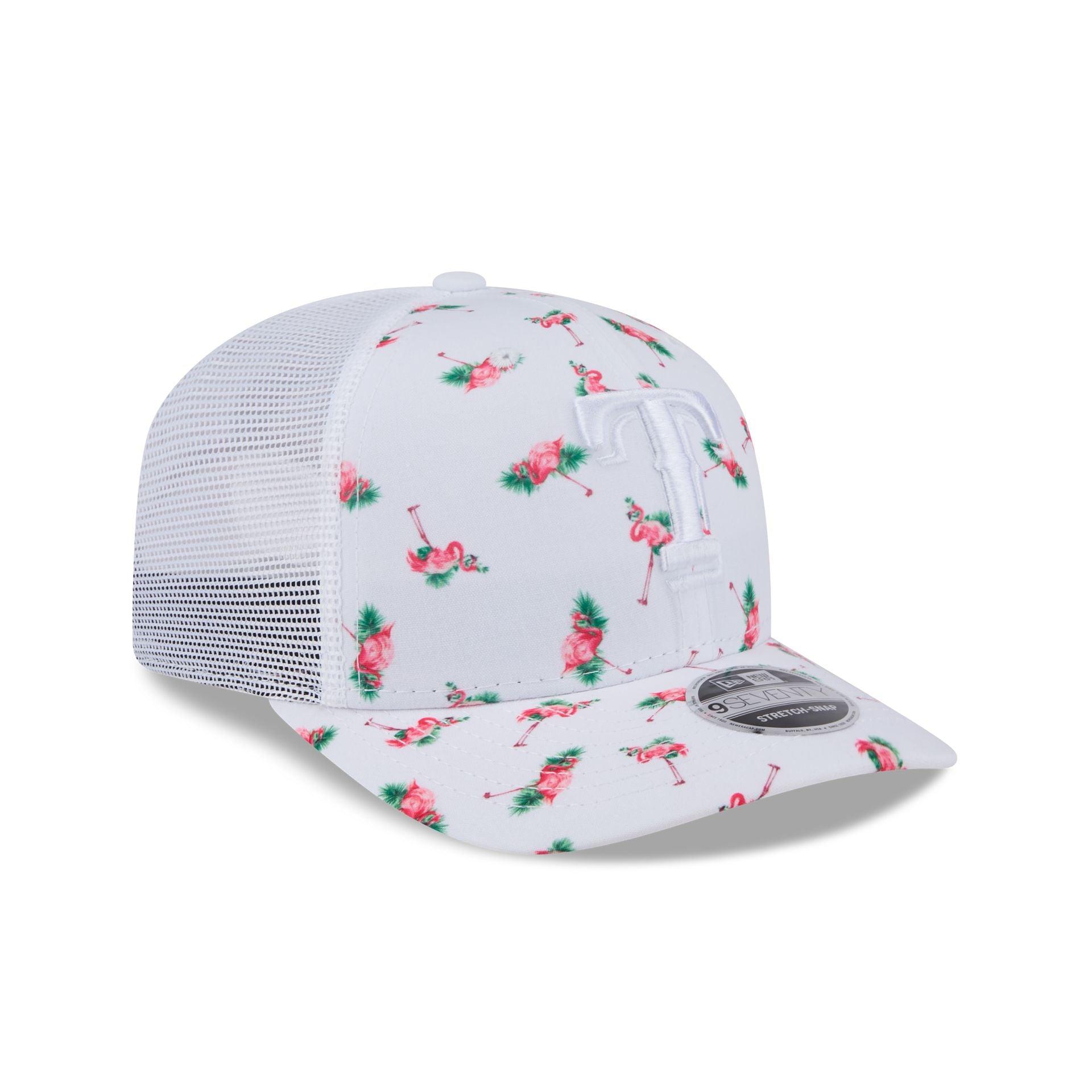 Texas Rangers Pattern 9SEVENTY Trucker Hat Male Product Image