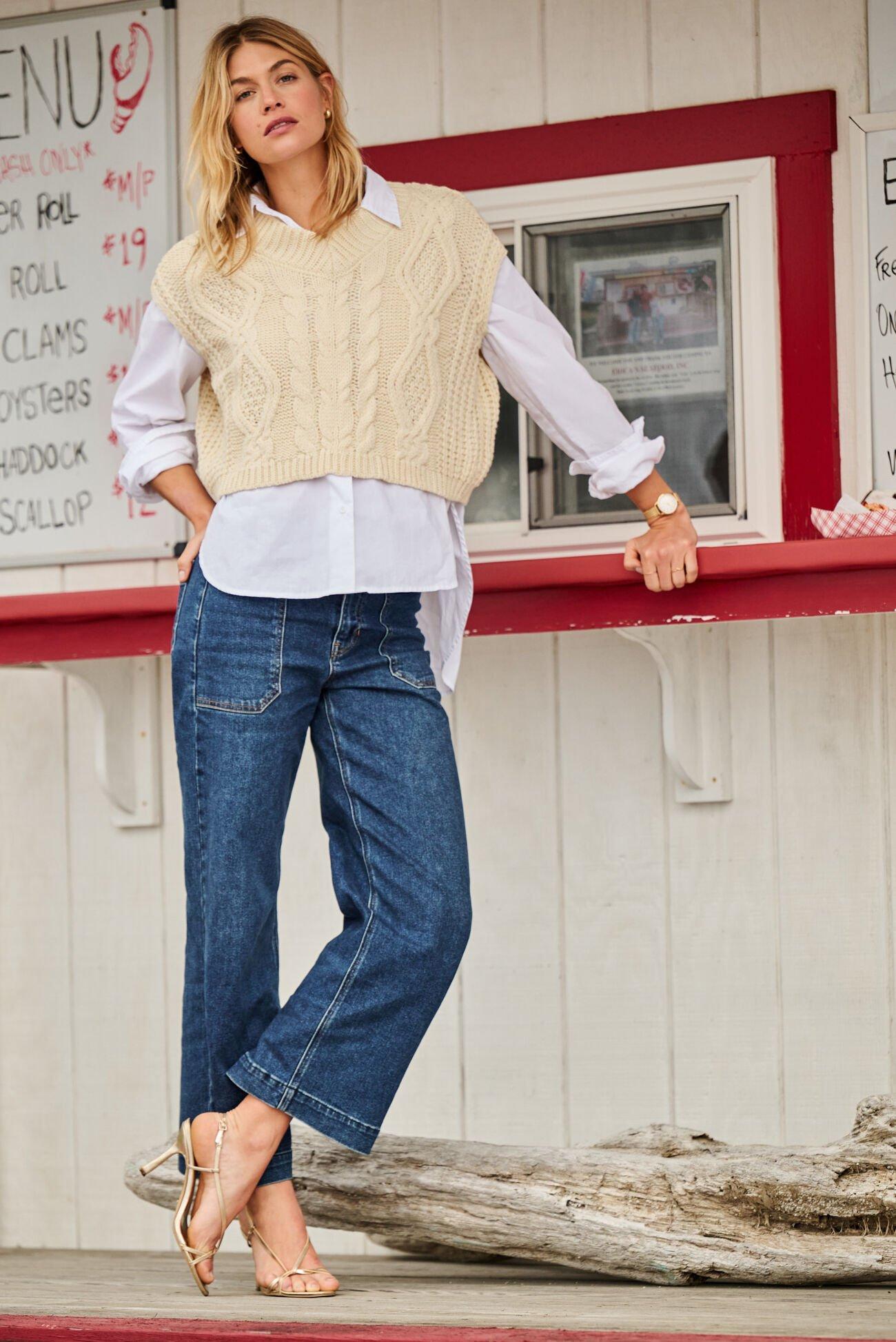 Layla Straight Leg Jean Product Image