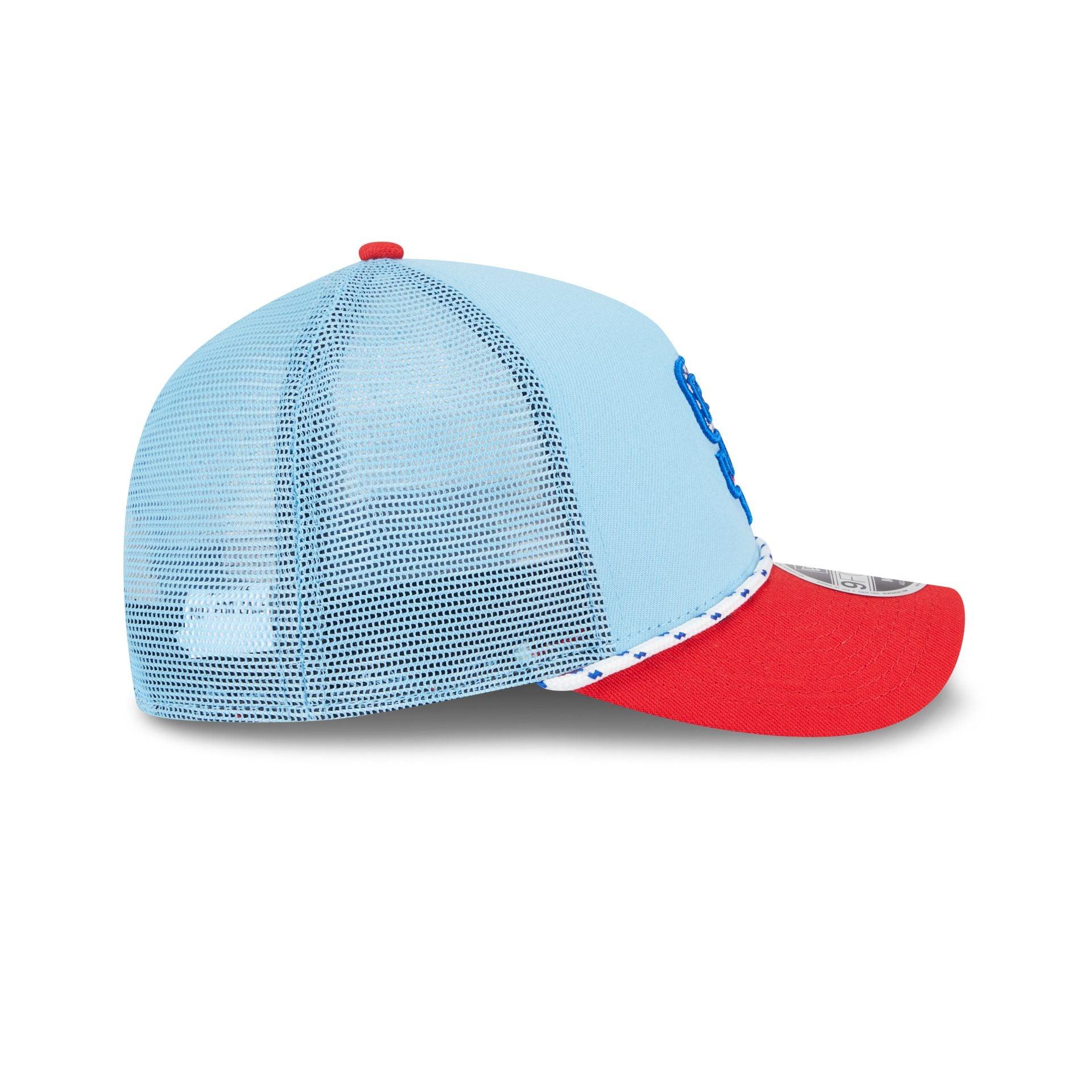 San Diego Padres Independence Day 2025 9FORTY M-Crown A-Frame Trucker Hat Male Product Image