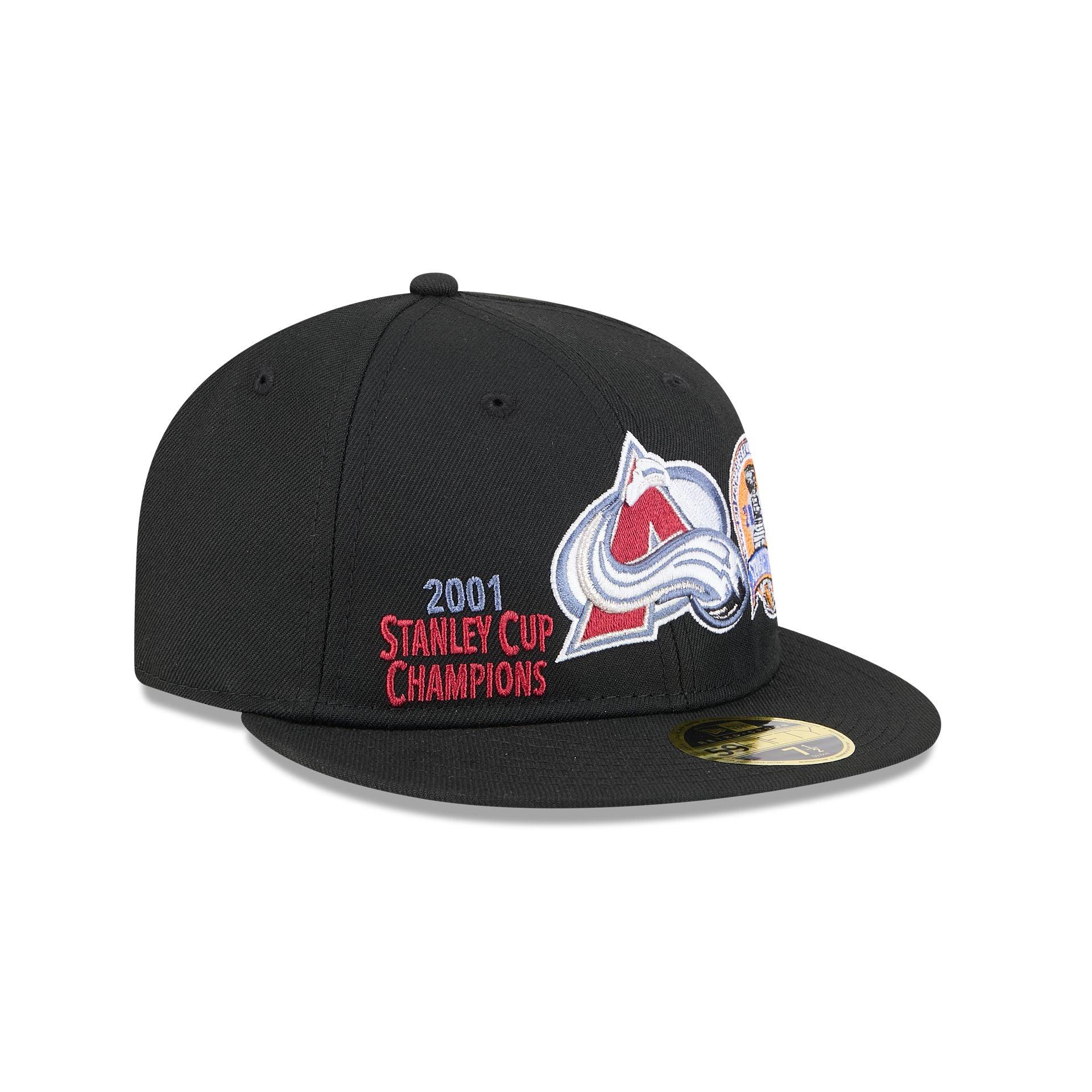Colorado Avalanche Championship Pack Retro Crown 59FIFTY Fitted Hat Male Product Image