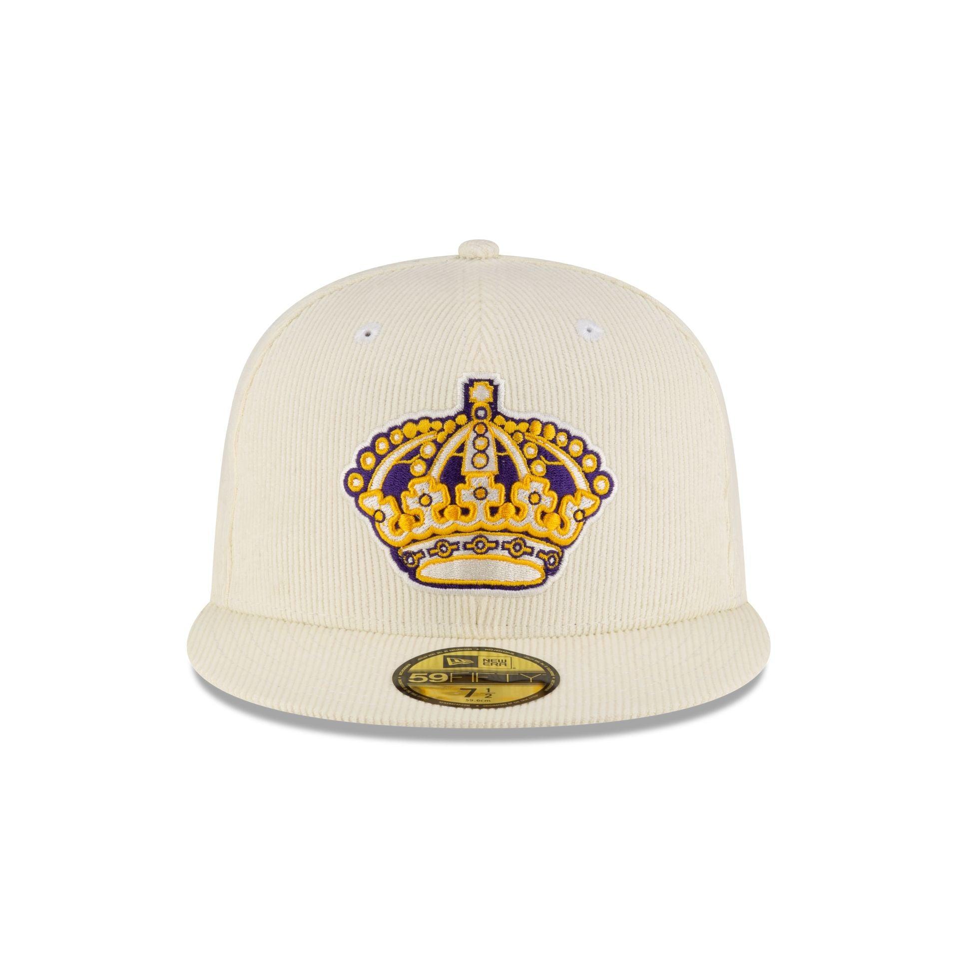 Just Caps Corduroy Los Angeles Kings Historic 59FIFTY Fitted Hat Male Product Image