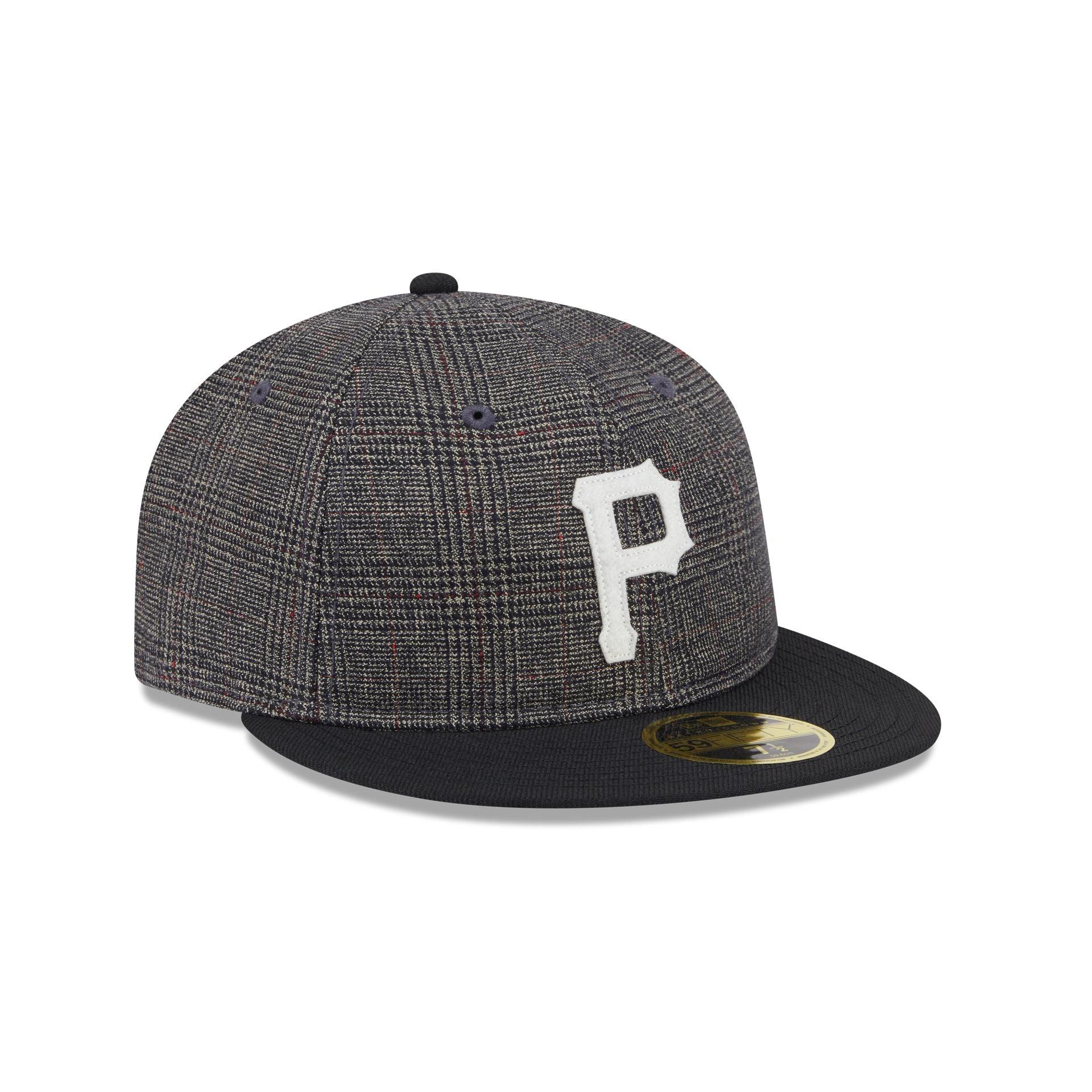Pittsburgh Pirates Plaid Retro Crown 59FIFTY Fitted Hat Male Product Image