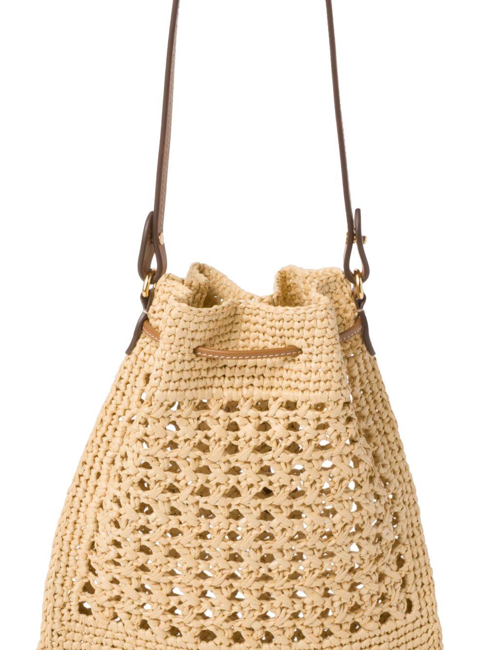 woven raffia mini bag Product Image