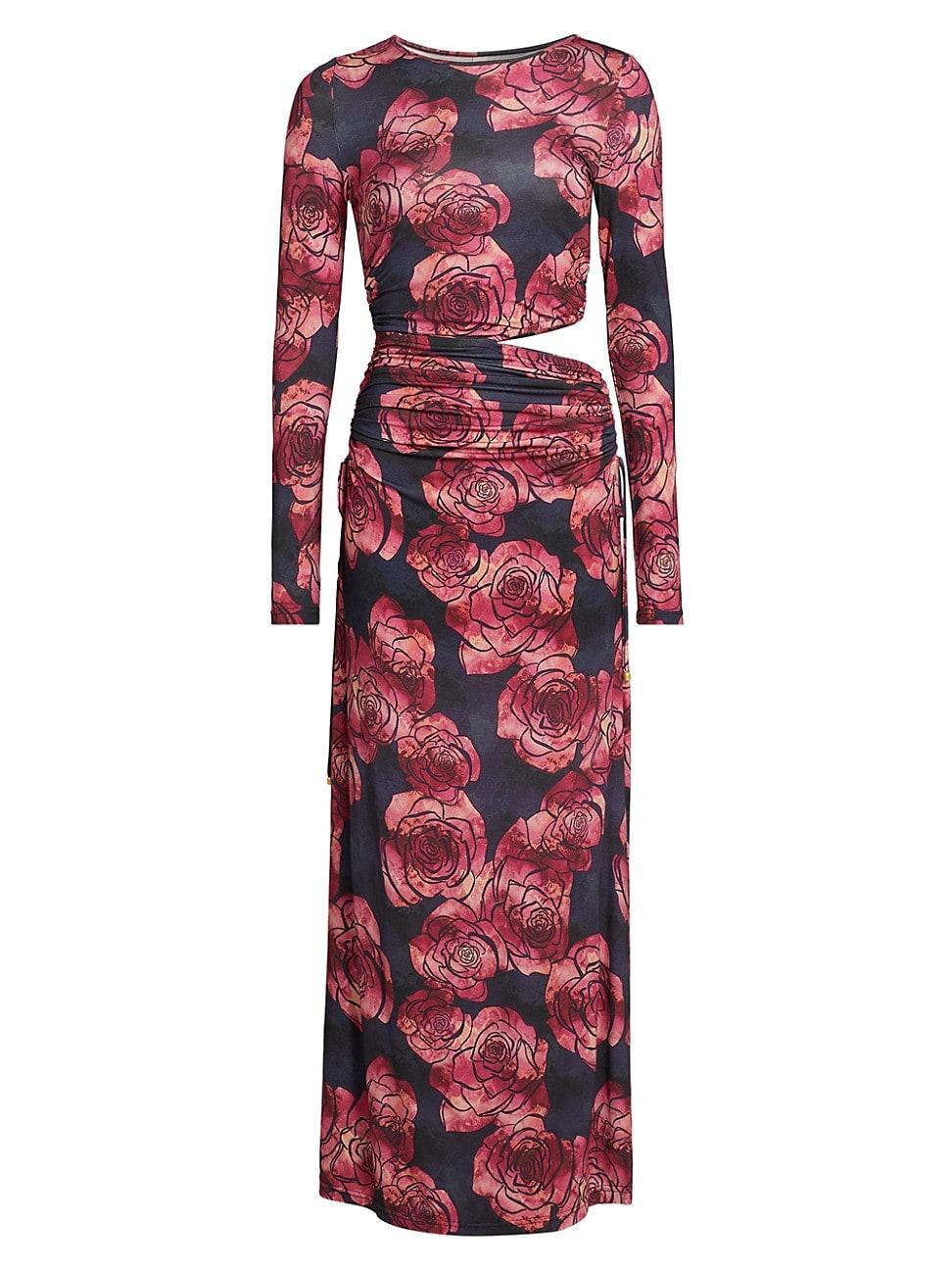 Womens Shia Rose Jersey Maxi Dress Product Image
