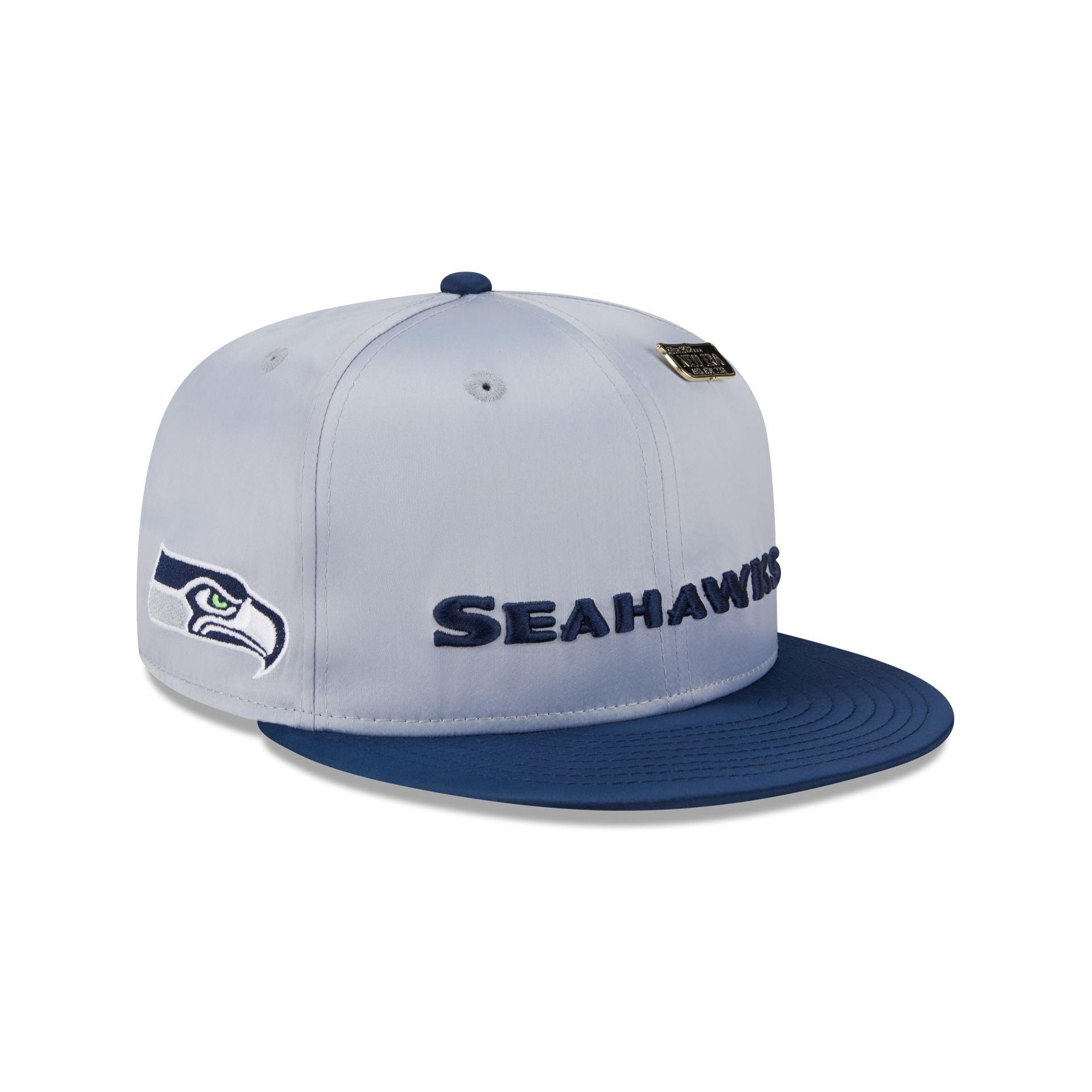 Seattle Seahawks Spring Satin 59FIFTY Fitted Hat Male Product Image