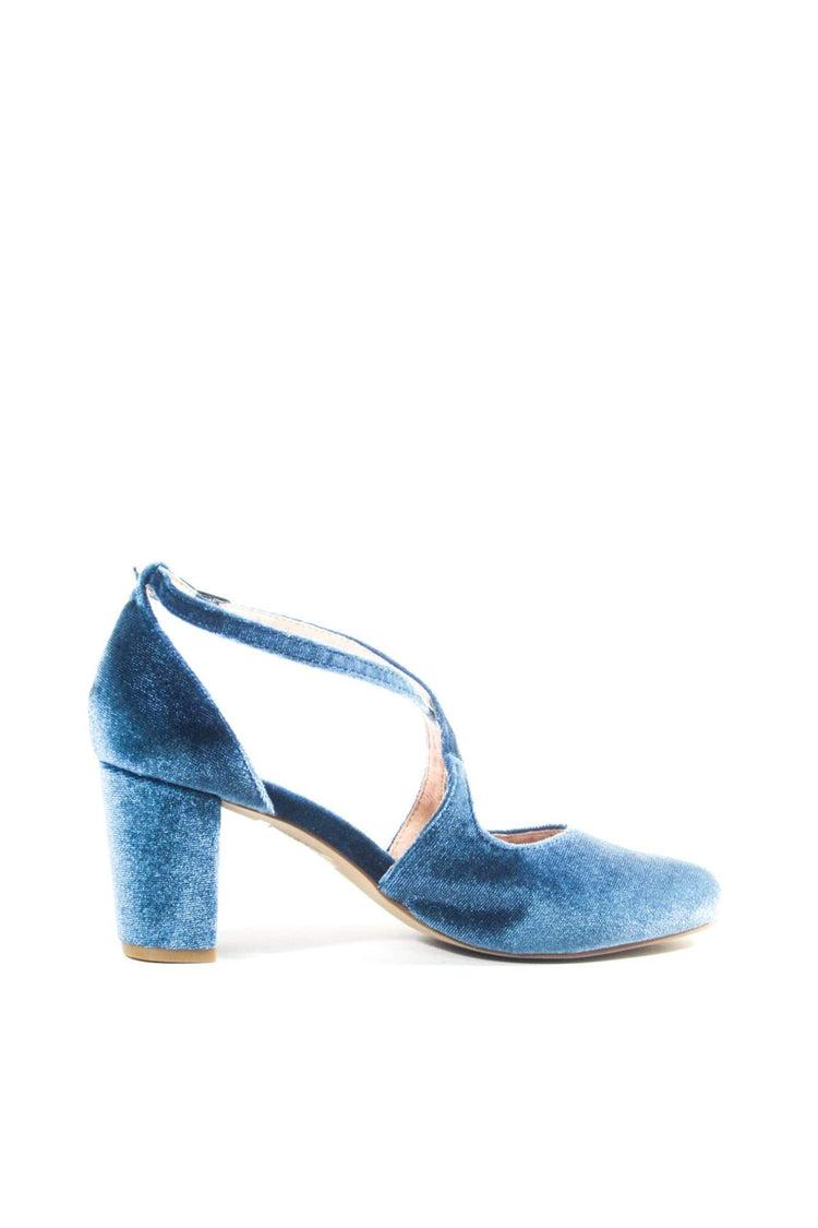 Oren Velvet Mary Jane Heels Product Image
