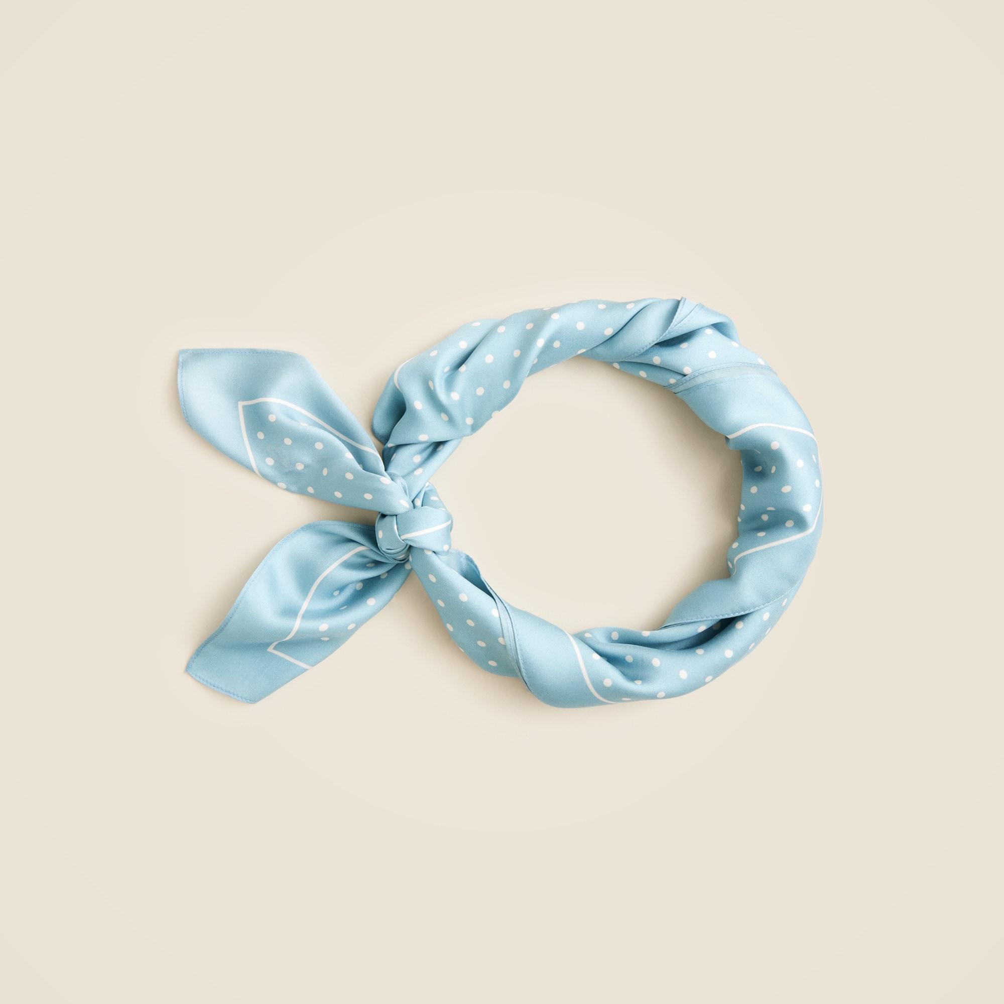Oversized silk bandana Product Image