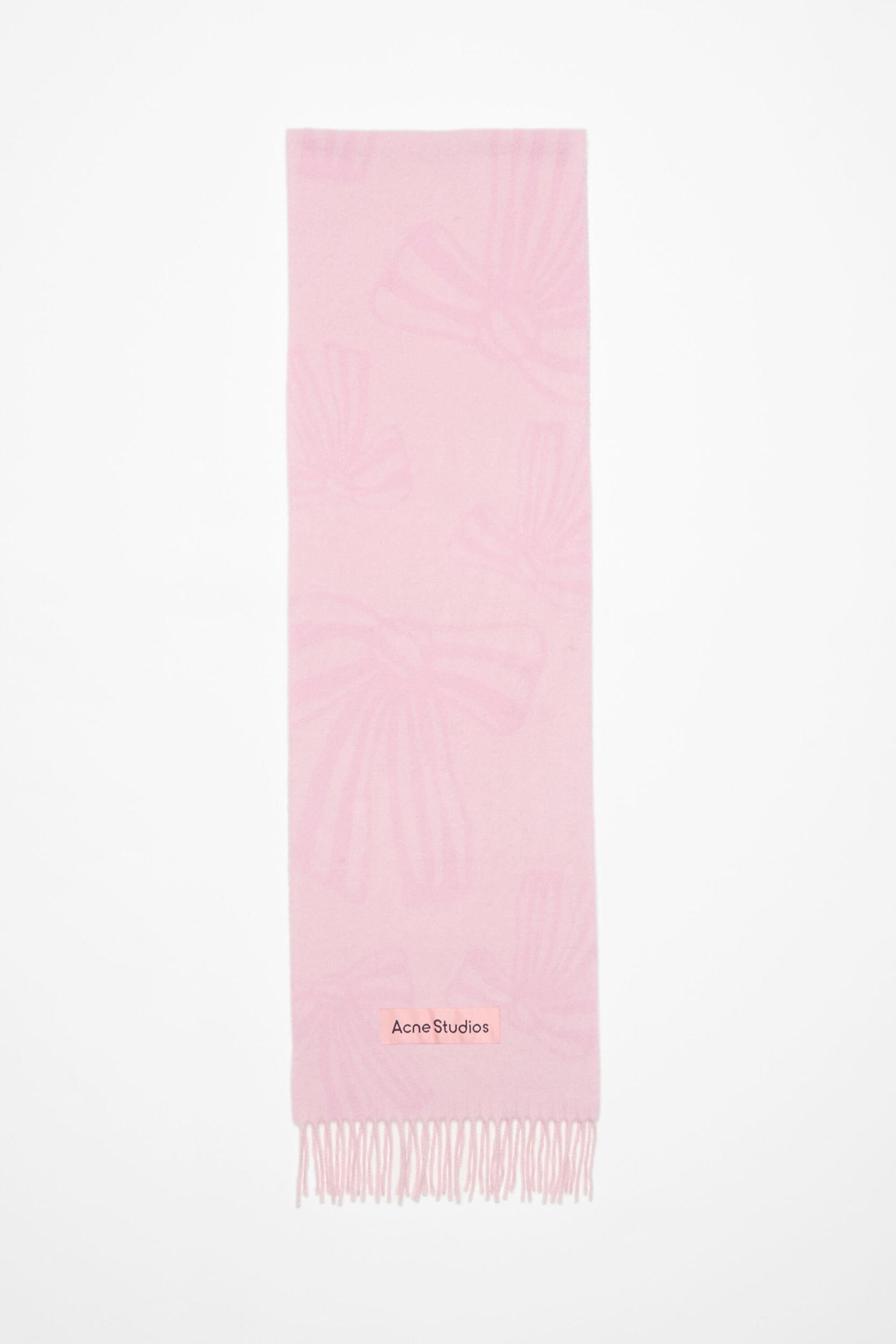 Cashmere jacquard scarf Product Image