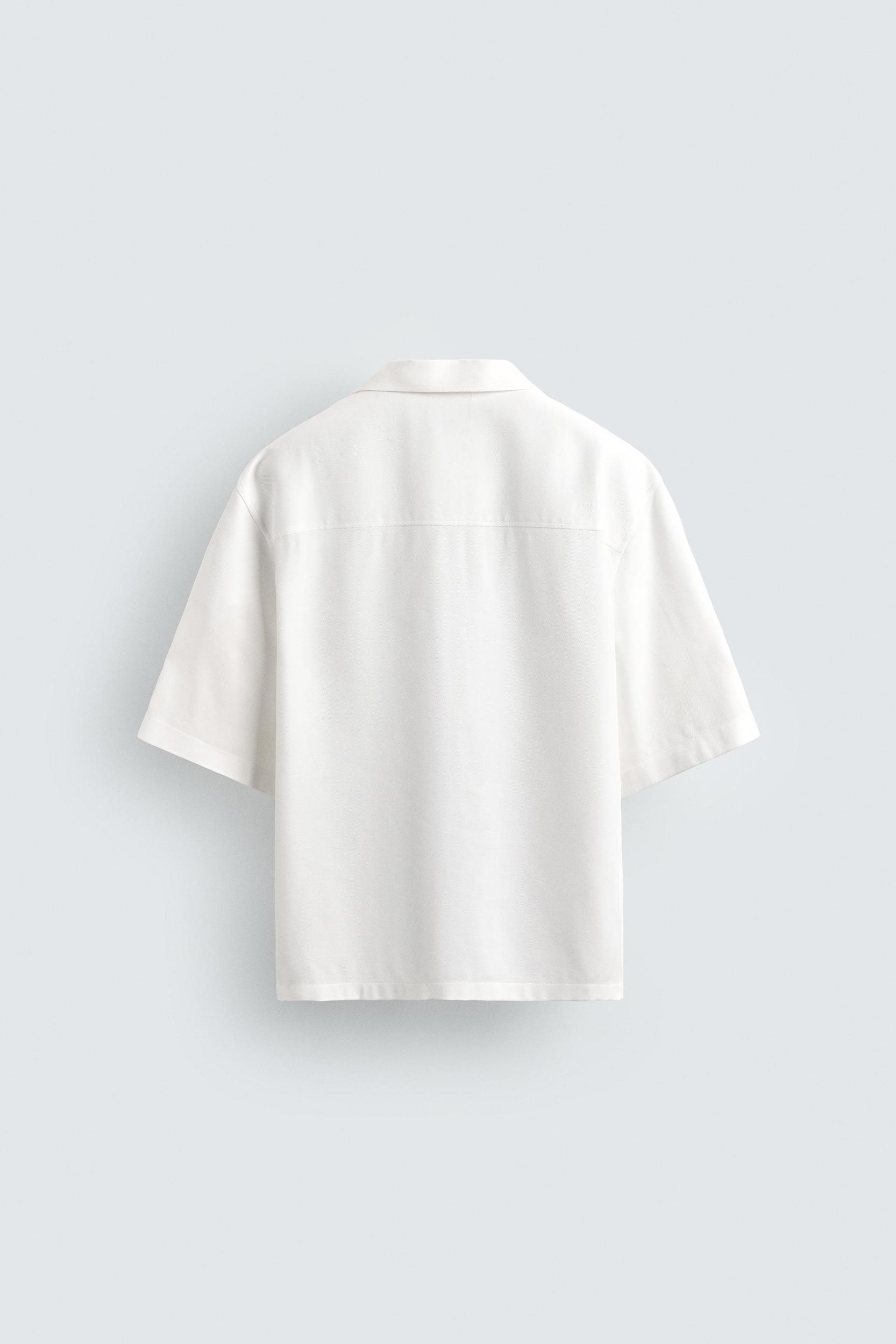 BOXY FIT FLOWY SHIRT Product Image