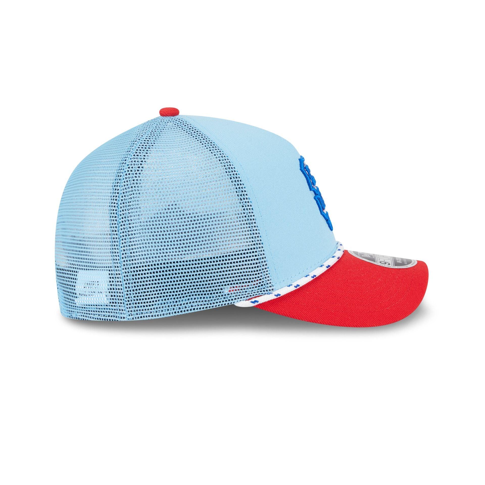 Washington Nationals Independence Day 2025 9FORTY M-Crown A-Frame Trucker Hat Male Product Image
