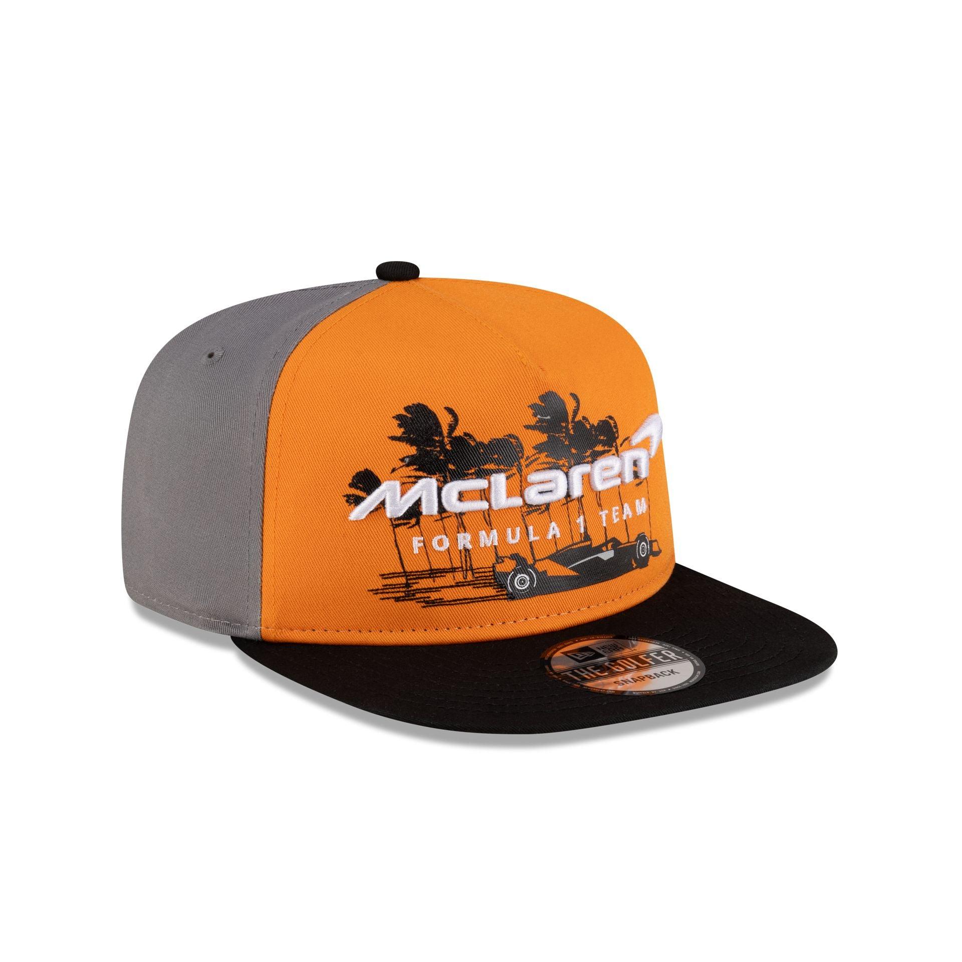 2025 Miami Race McLaren Formula 1 Team Orange Golfer Hat Male Product Image
