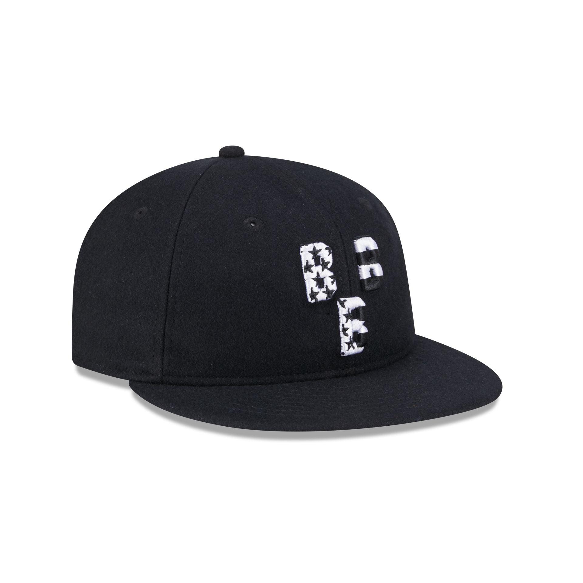 Birmingham Black Barons Flag Retro Crown 59FIFTY Fitted Hat Male Product Image