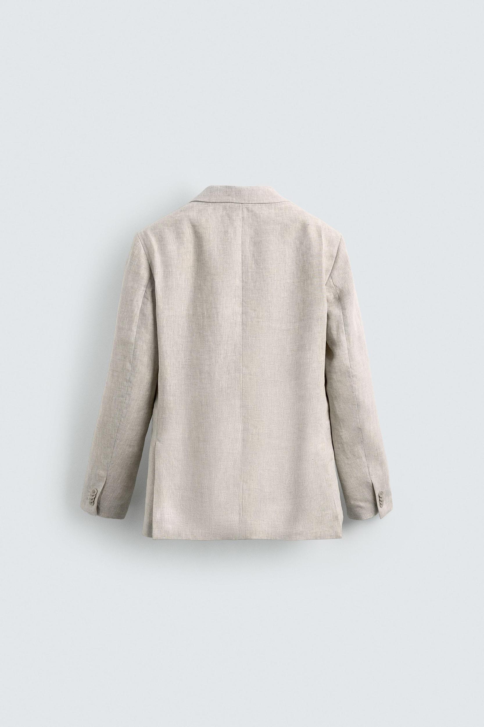 100% LINEN SUIT BLAZER Product Image