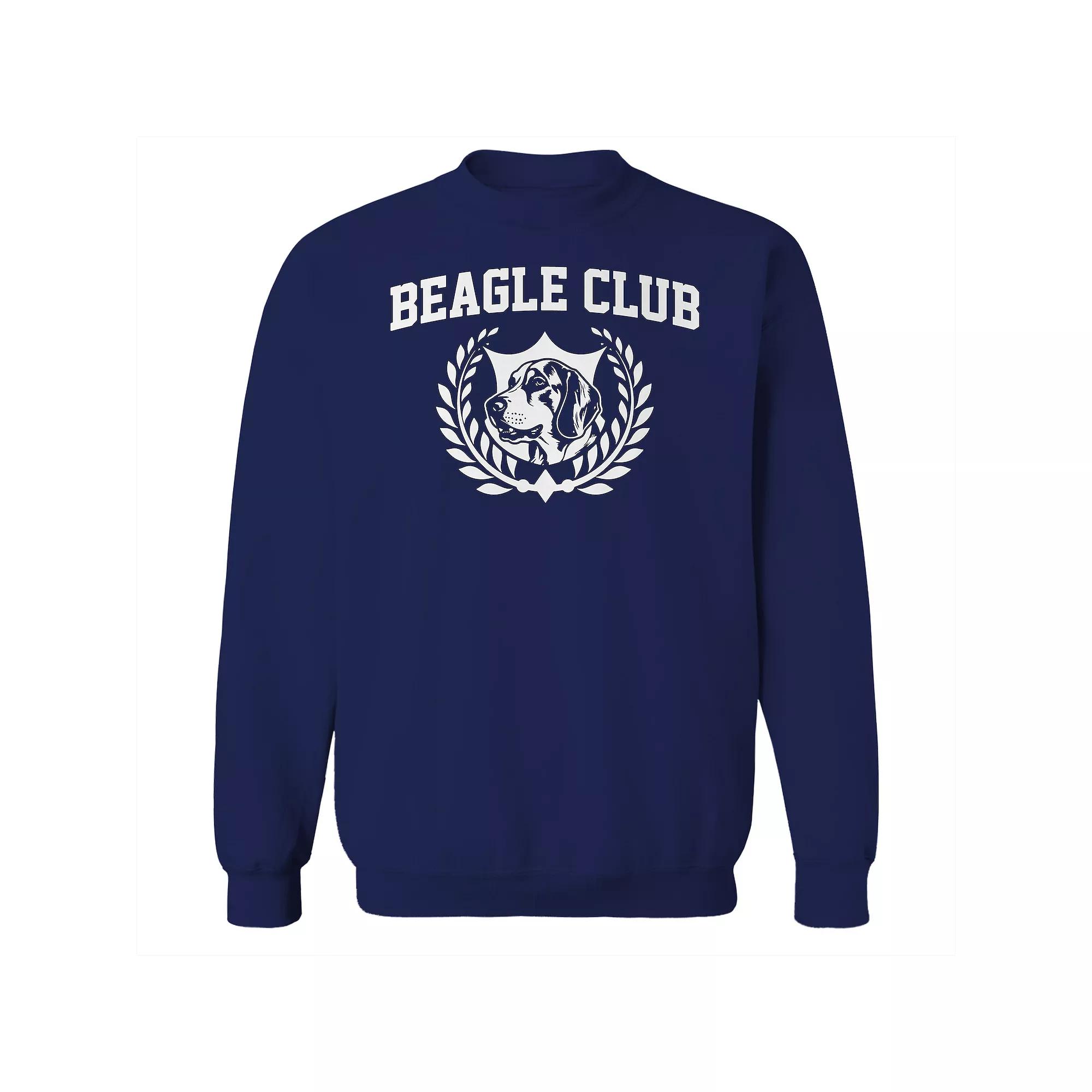 Men's COLAB89 Beagle Club Graphic Sweatshirt, Adult Unisex,  Product Image