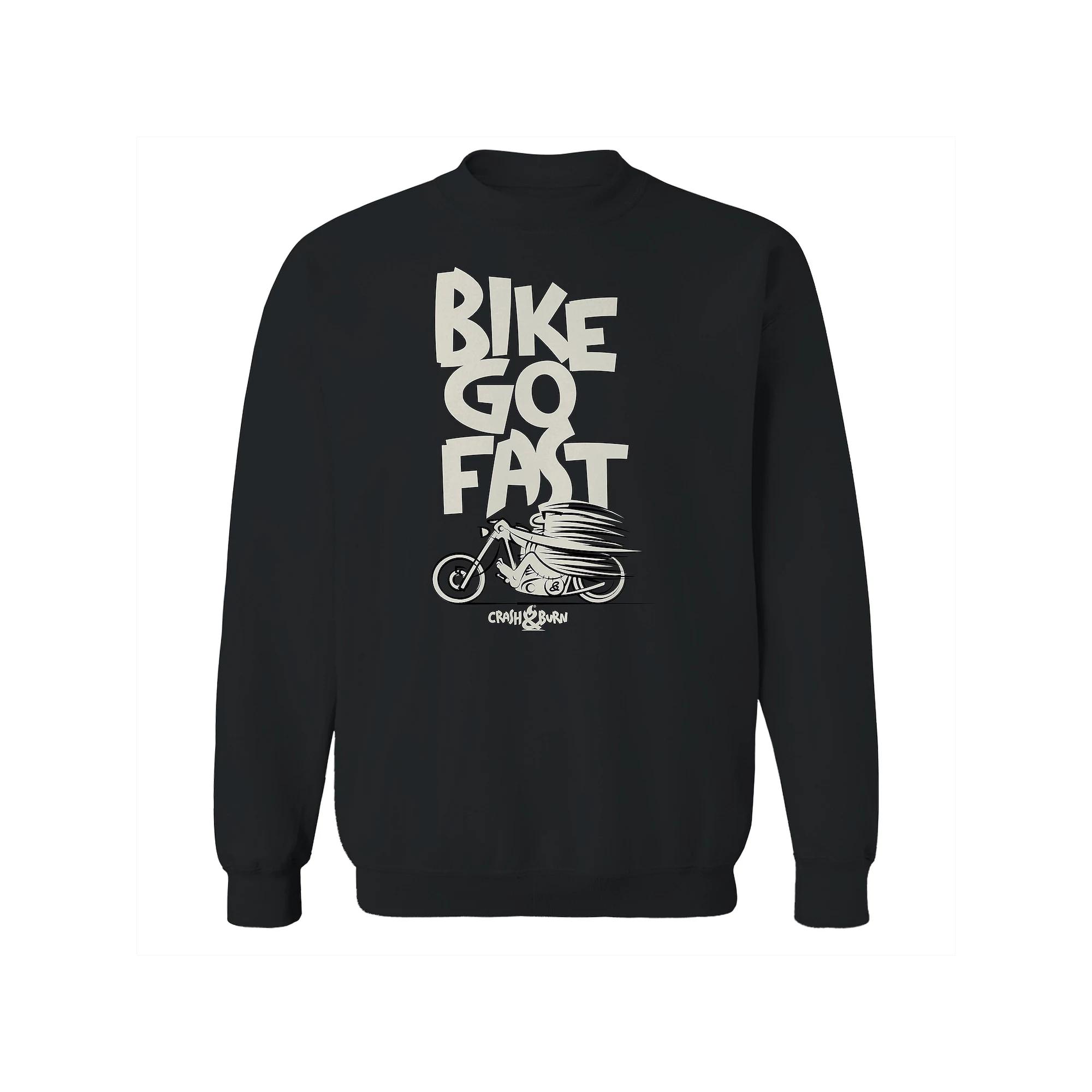 Men's COLAB89 Bike Go Fast CAB Graphic Sweatshirt, Adult Unisex,  Product Image