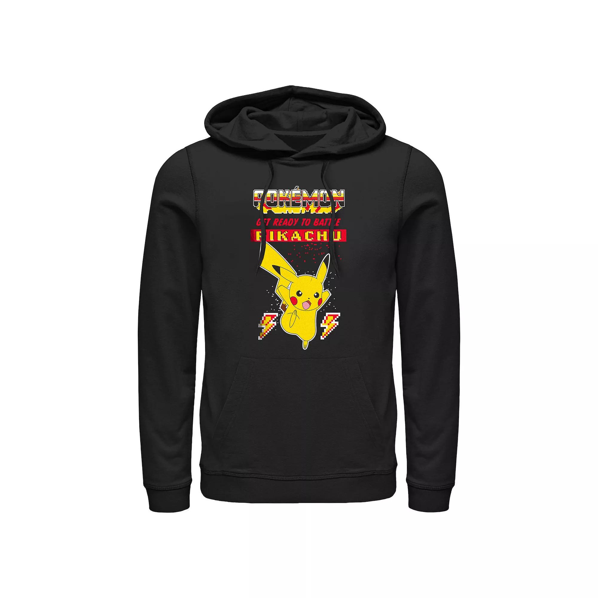 Men's Pokemon Pikachu Ready To Battle Graphic Hoodie,  Product Image