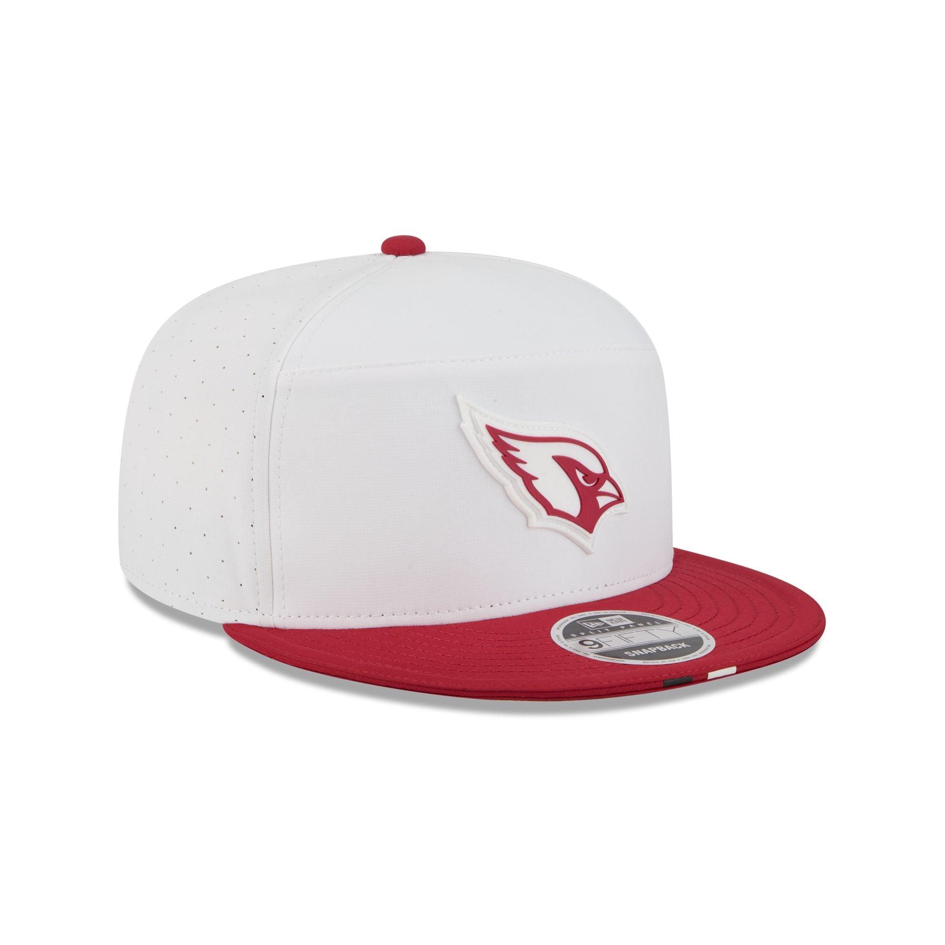 Arizona Cardinals 2025 Training Split Panel 9FIFTY Snapback Hat Male Product Image