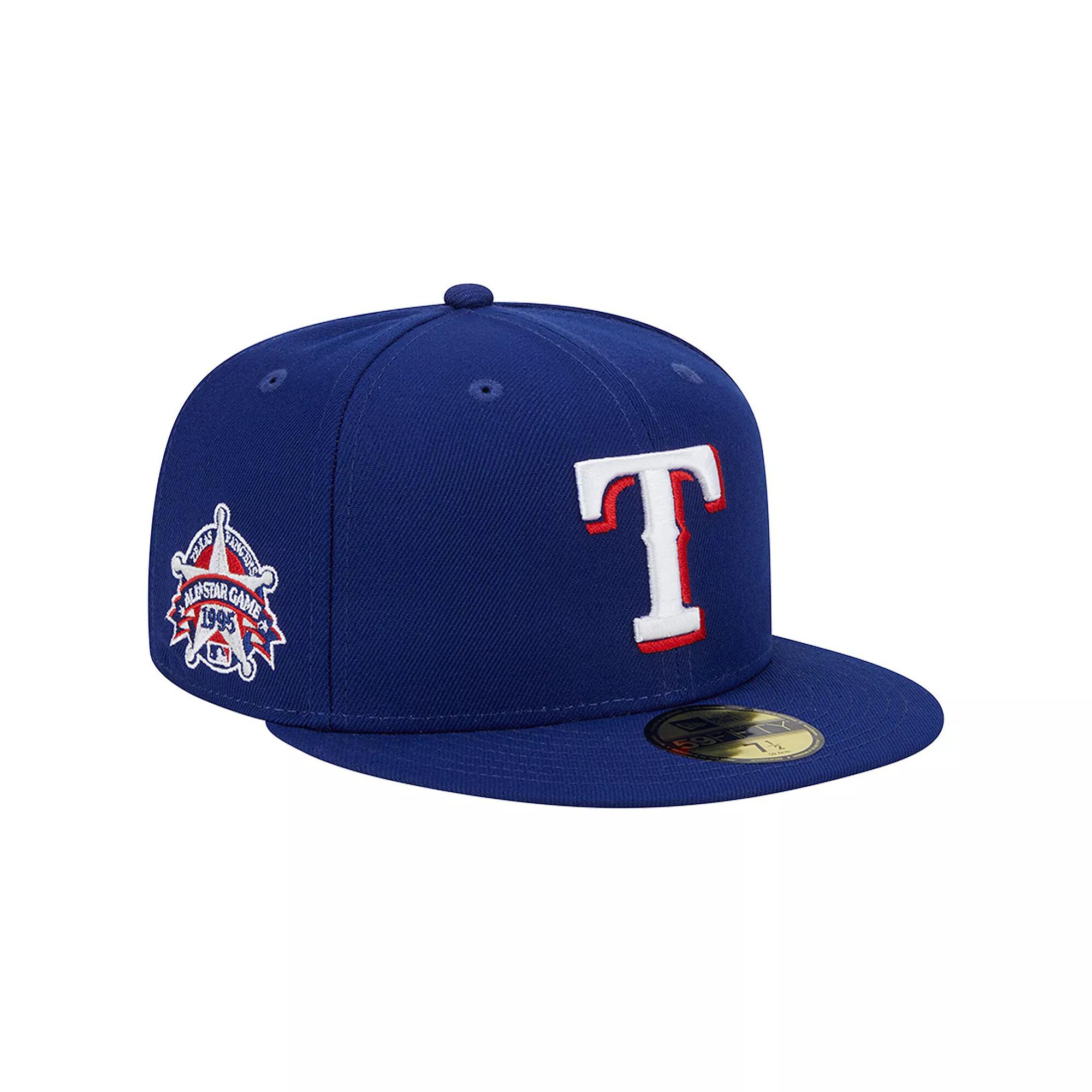 Men's New Era Royal Texas Rangers 1995 MLB All-Star Game Team Color 59FIFTY Fitted Hat,  Product Image