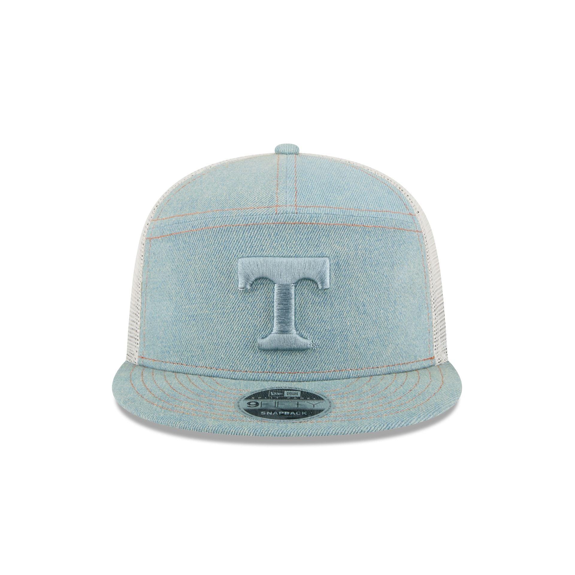 Tennessee Volunteers Denim Split Panel 9FIFTY Trucker Hat Male Product Image